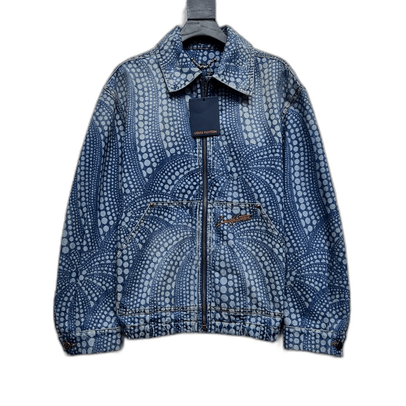 Louis Vuitton Louis Vuitton Kusama Pumpkin Denim Jacket - dmc Size M / US 6-8 / IT 42-44 - 1 Thumbnail