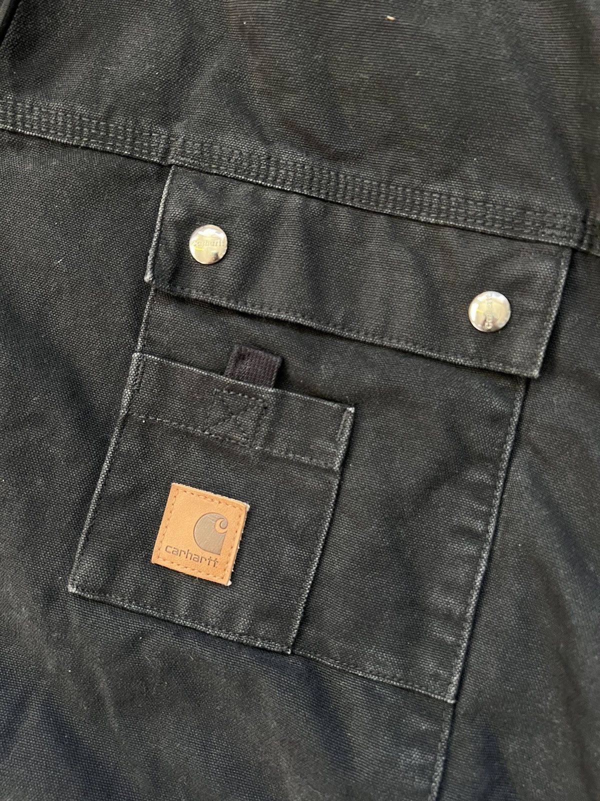 Carhartt × Vintage Carhartt Vintage Faded Work Jacket Sherpa Size US XXL / EU 58 / 5 - 8 Thumbnail