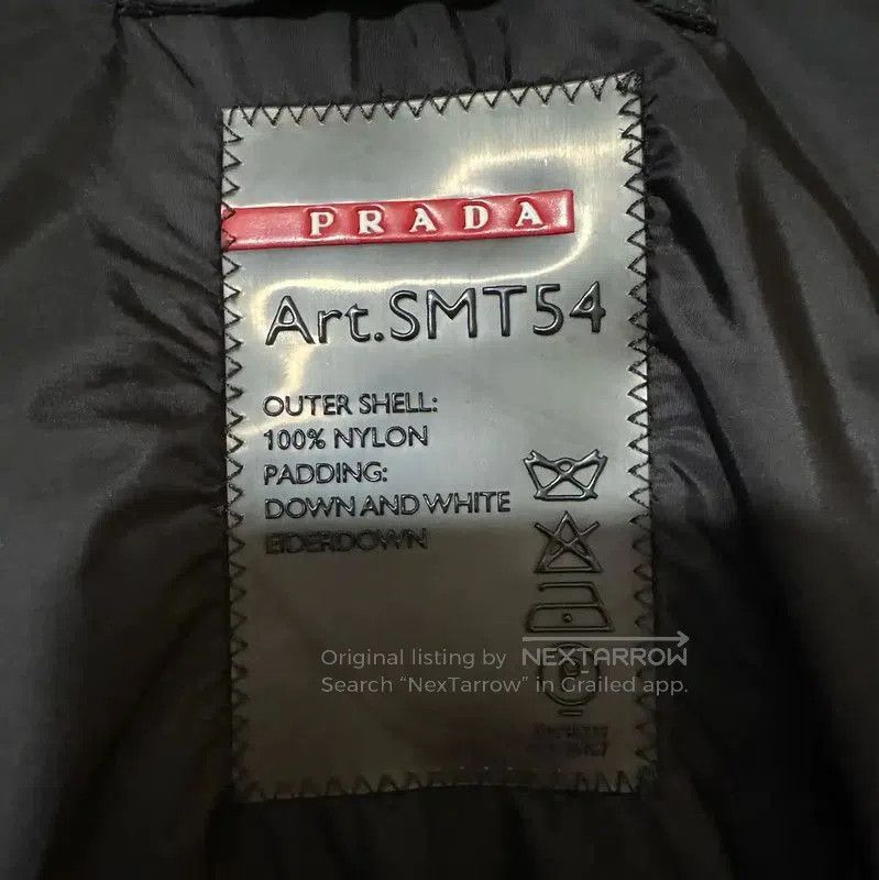Prada Prada Black Wool Logo Embroidered Down Vest. Size US M / EU 48-50 / 2 - 4 Thumbnail
