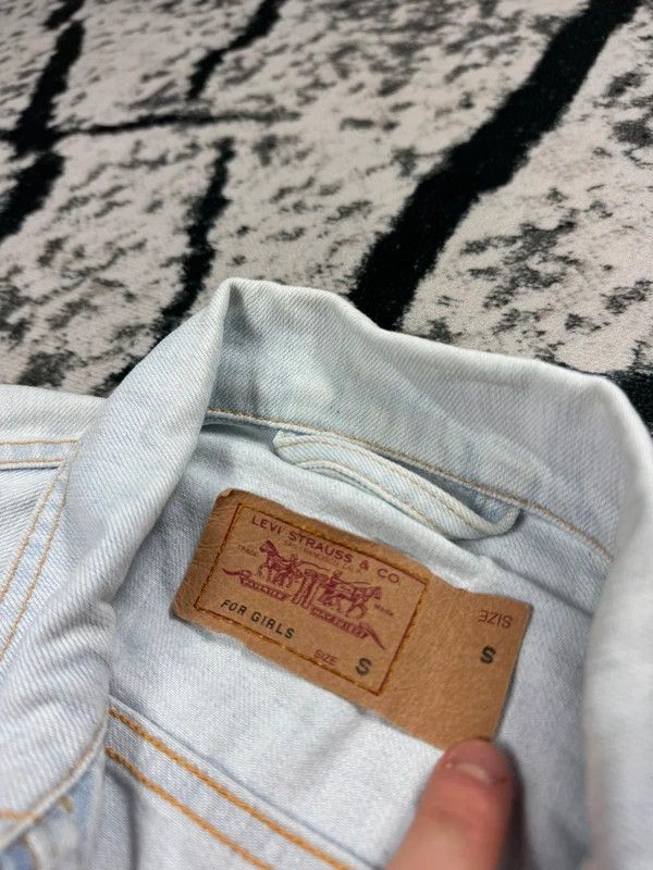 Levi's Levis zip baby blue denim jacket katana S Size S / US 4 / IT 40 - 4 Thumbnail