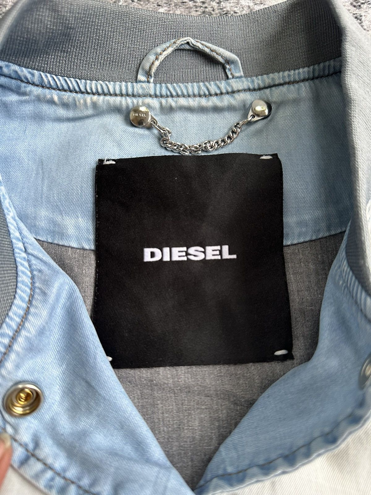 Diesel CRAZY FADED DIESEL VINTAGE BOMBER JACKET Size US M / EU 48-50 / 2 - 6 Thumbnail