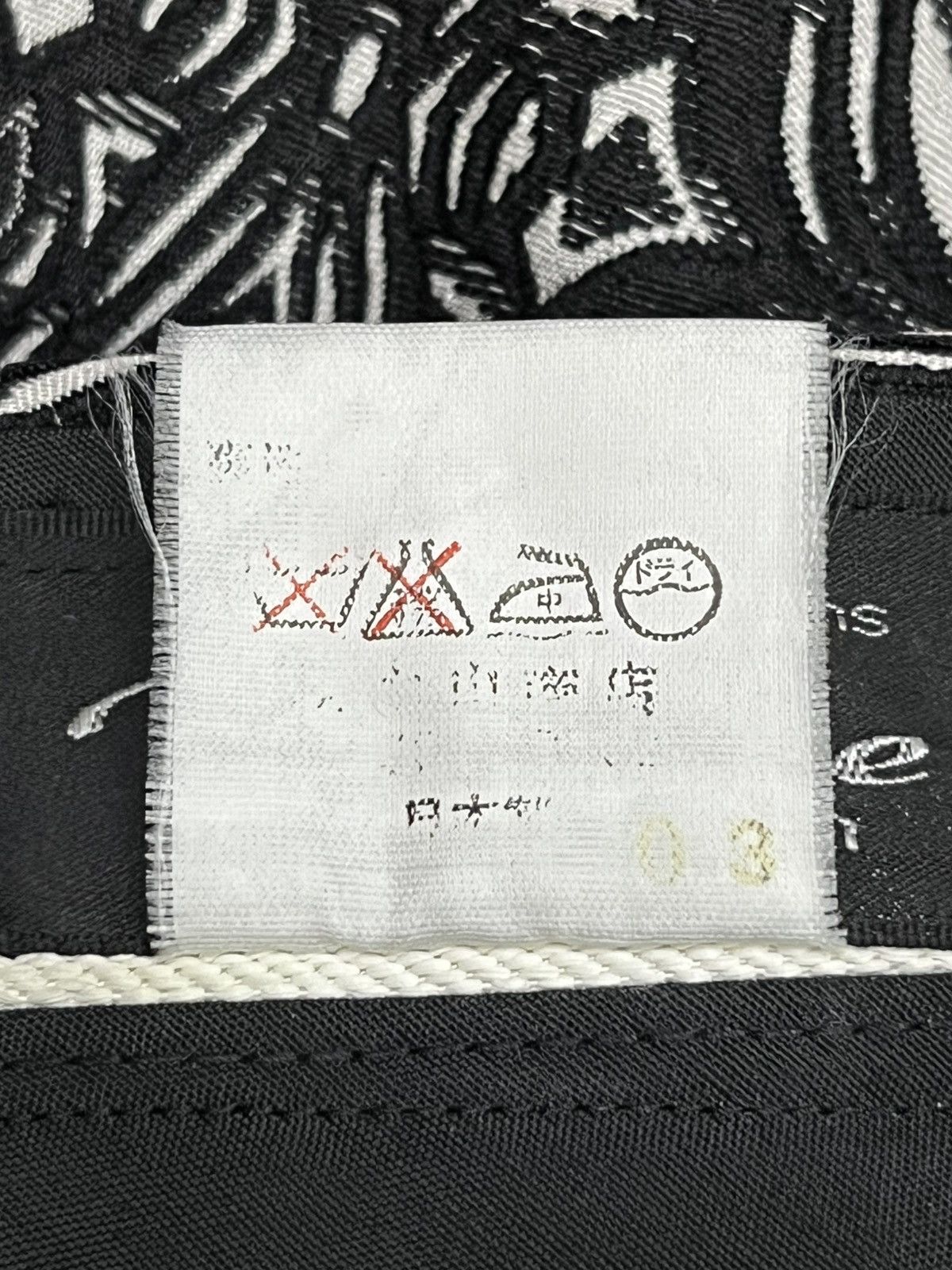 Japanese Brand Vintage Japanese Full Embroidery Slacks Chrome Hearts Vibes Size US 30 / EU 46 - 14 Thumbnail