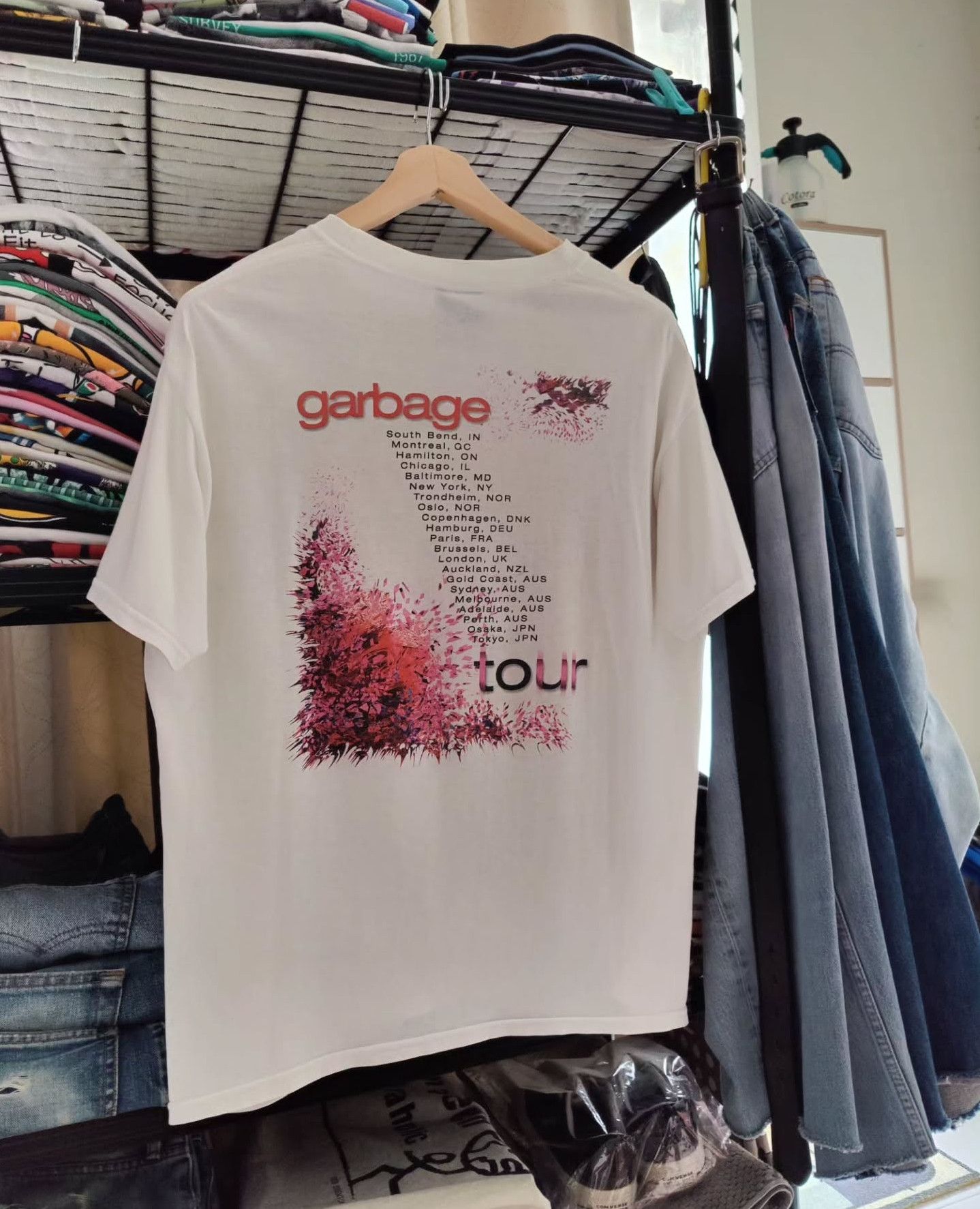 Band Tees × Giant × Vintage vintage Garbage - Beautiful Garbage Tour 2001 Size US L / EU 52-54 / 3 - 2 Thumbnail
