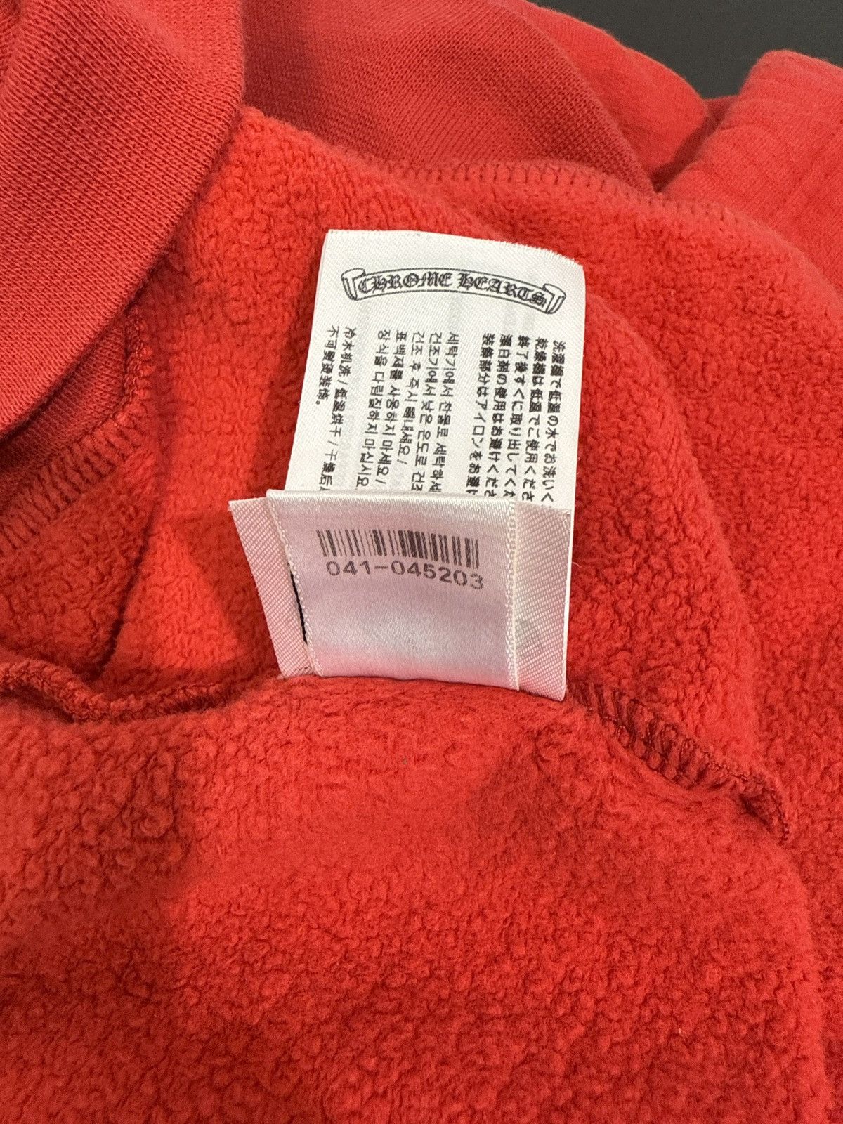Chrome Hearts Chrome Hearts Online Exclusive Hoodie Red White Size US XL / EU 56 / 4 - 8 Thumbnail