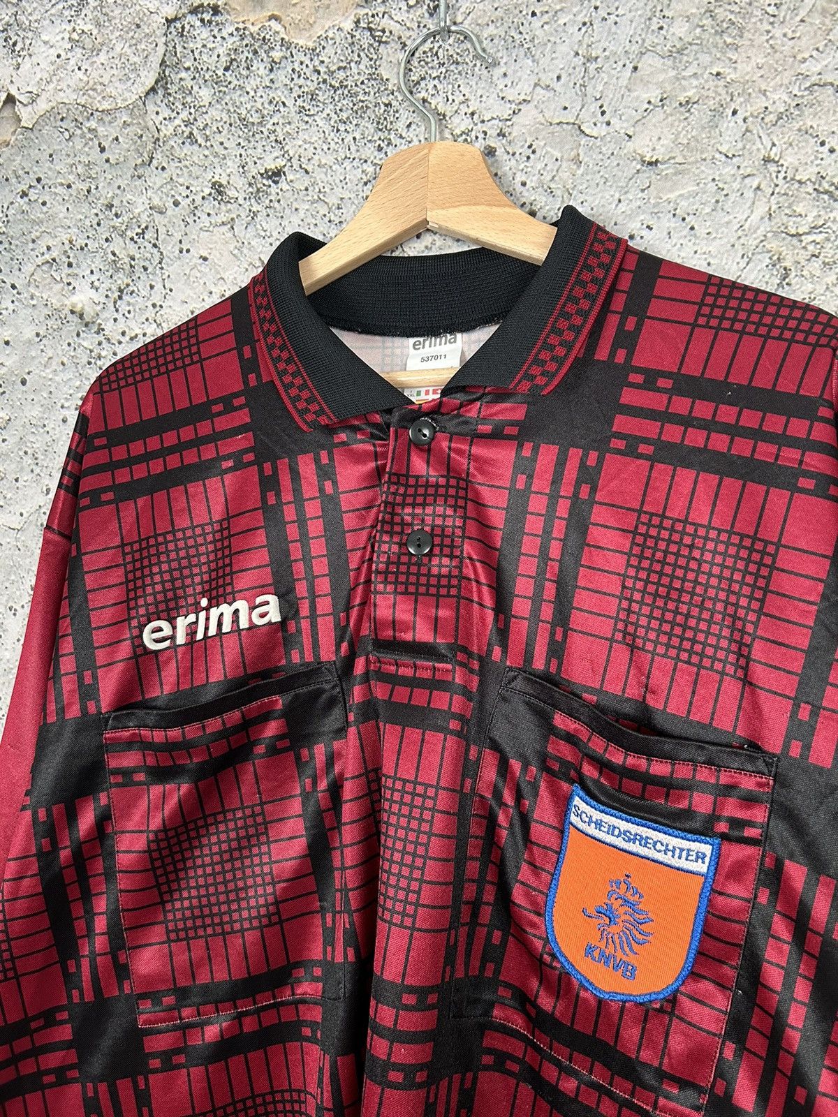 Erima Vintage Netherlands Erika Soccer Jersey Football 90s Size US XXL / EU 58 / 5 - 3 Thumbnail
