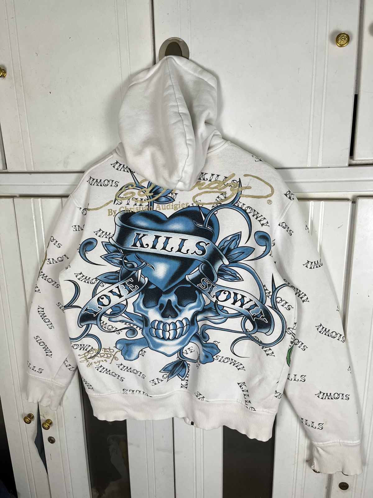 Christian Audigier Vintage EdHardy By Christian Audigier Full Print Size US M / EU 48-50 / 2 - 2 Thumbnail