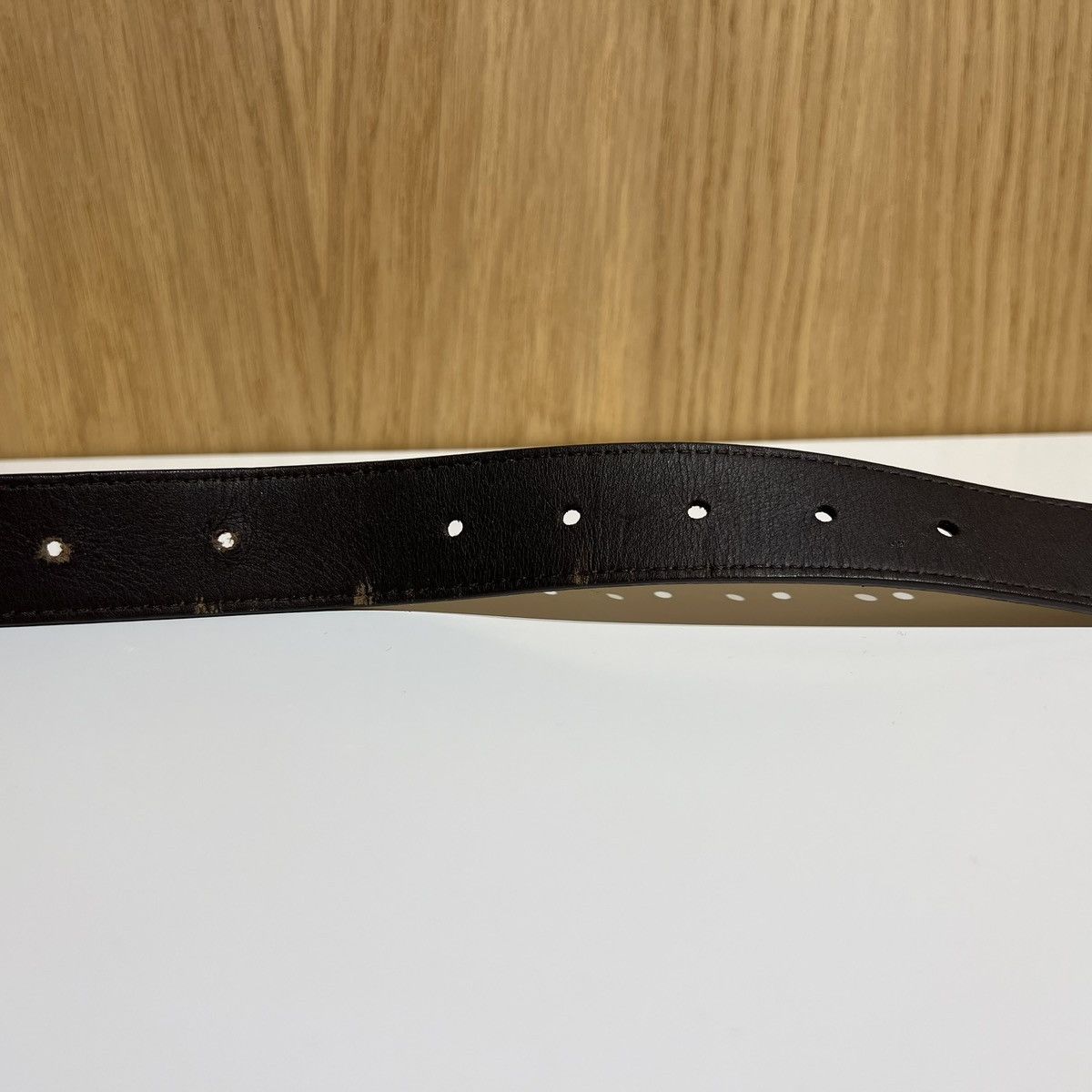 Louis Vuitton 🔹Louis Vuitton Metal Buckle Reversible Leather Belt Size 36 - 3 Thumbnail