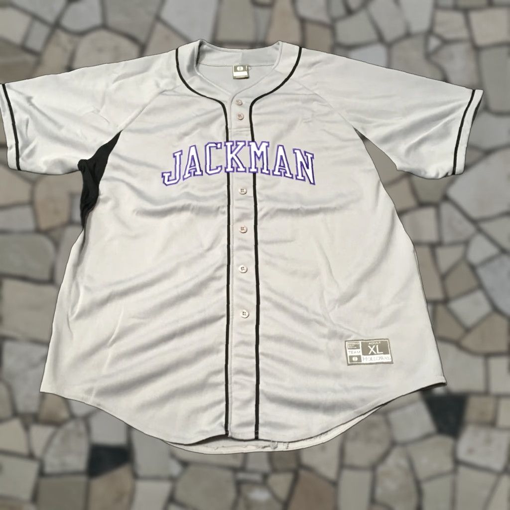 Holloway Holloway Jersey T-Shirt XL Gray Embroidered Short Sleeve Unisex Adults Athletic Size XL Size US XL / EU 56 / 4 - 1 Thumbnail