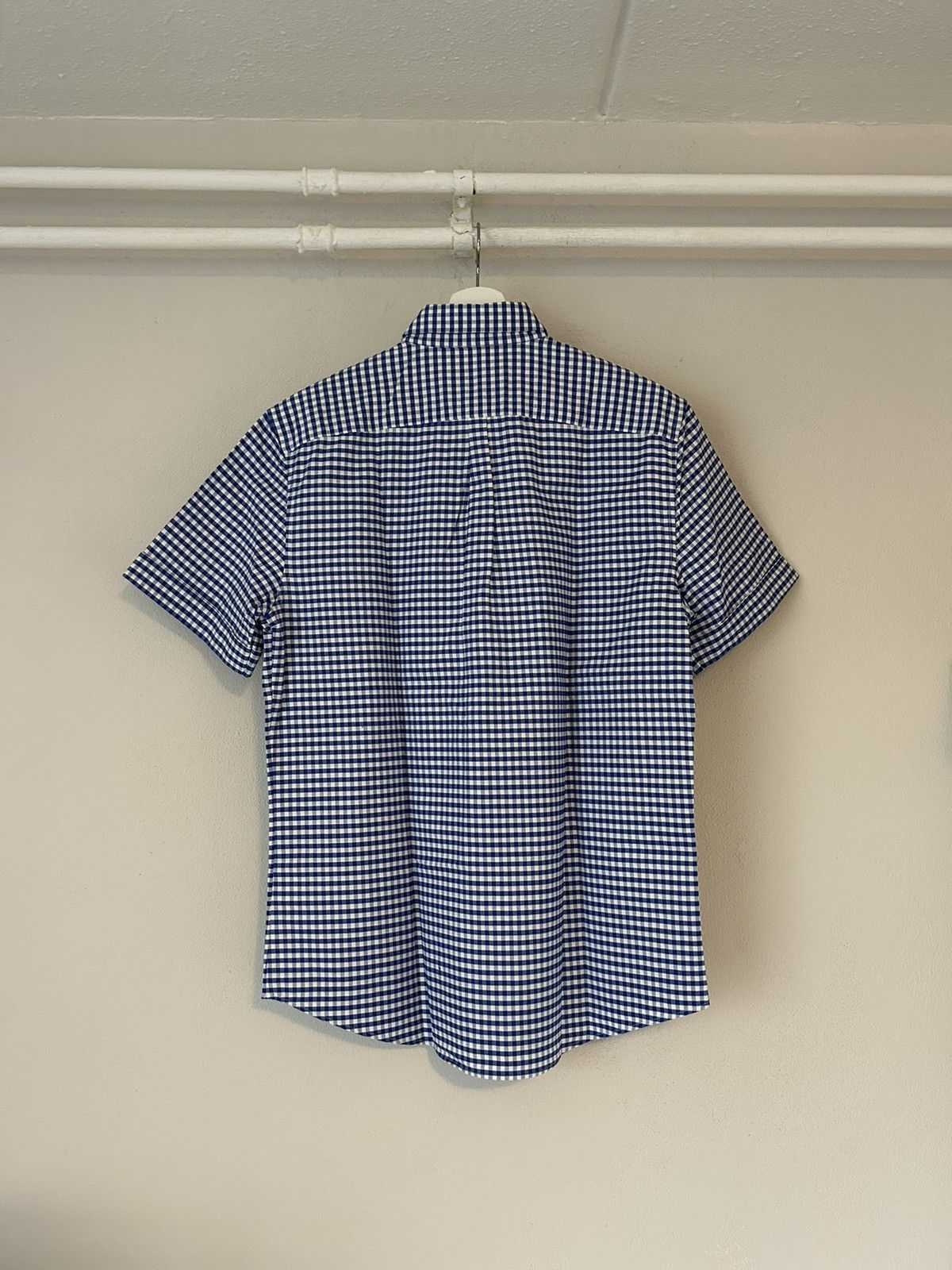Gucci Blue Plaid Shirt Size US M / EU 48-50 / 2 - 2 Thumbnail