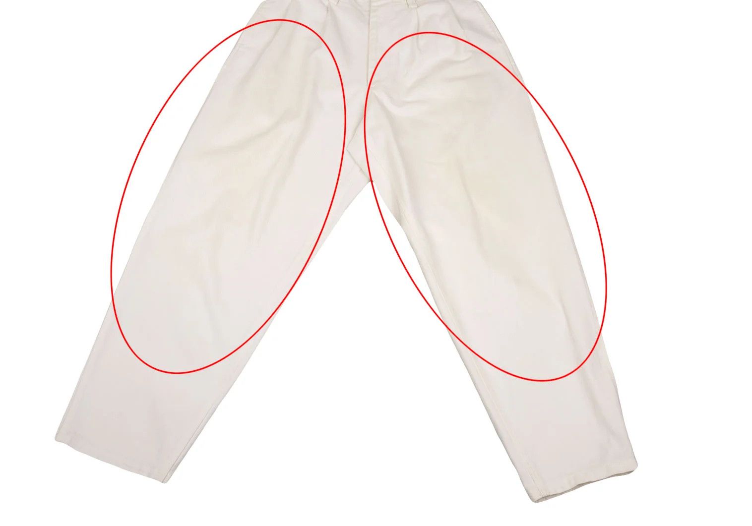 Yohji Yamamoto Yohji Yamamoto Cotton Two-Tuck Tapered Work Pants Size US 30 / EU 46 - 4 Thumbnail