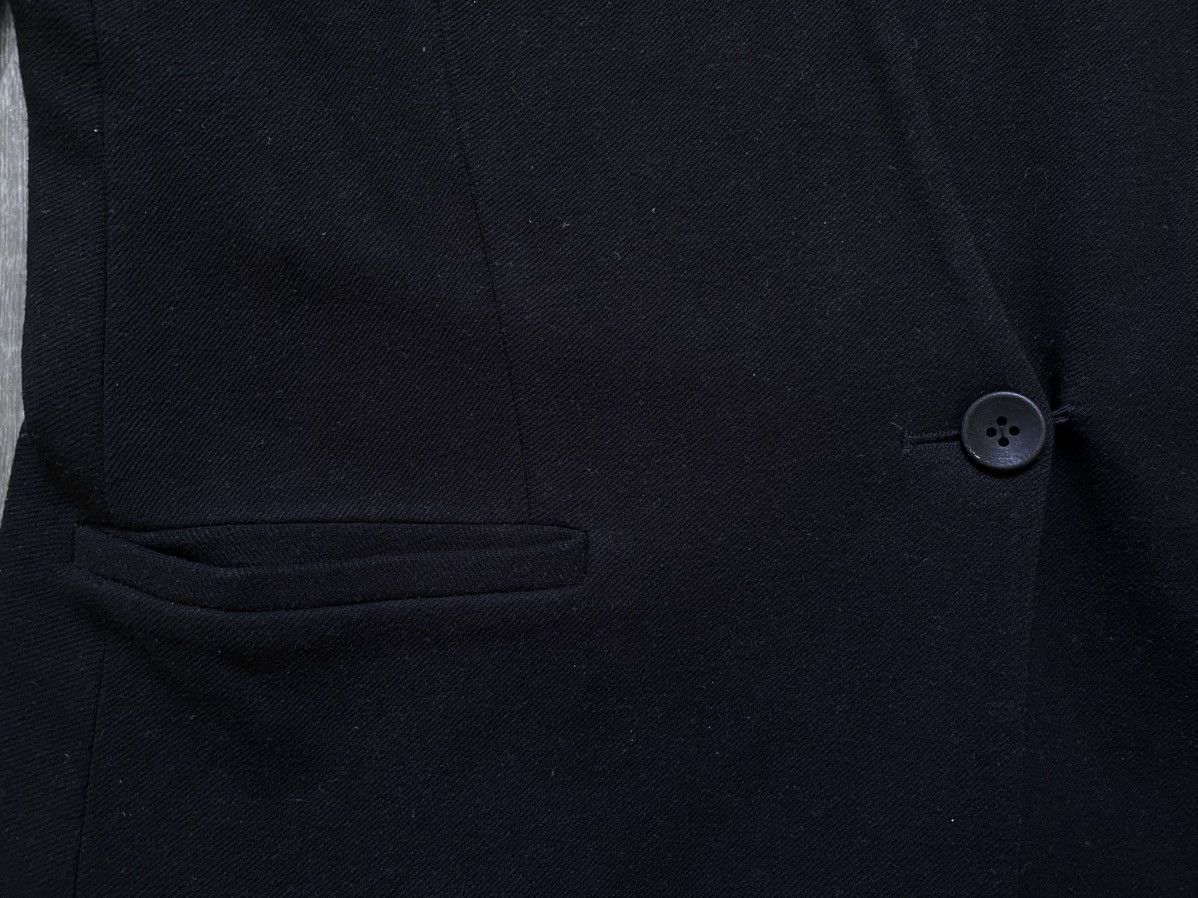 Helmut Lang Women’s Helmut Lang Made in USA Black Viscose Blazer Jacket Size M / US 6-8 / IT 42-44 - 6 Thumbnail