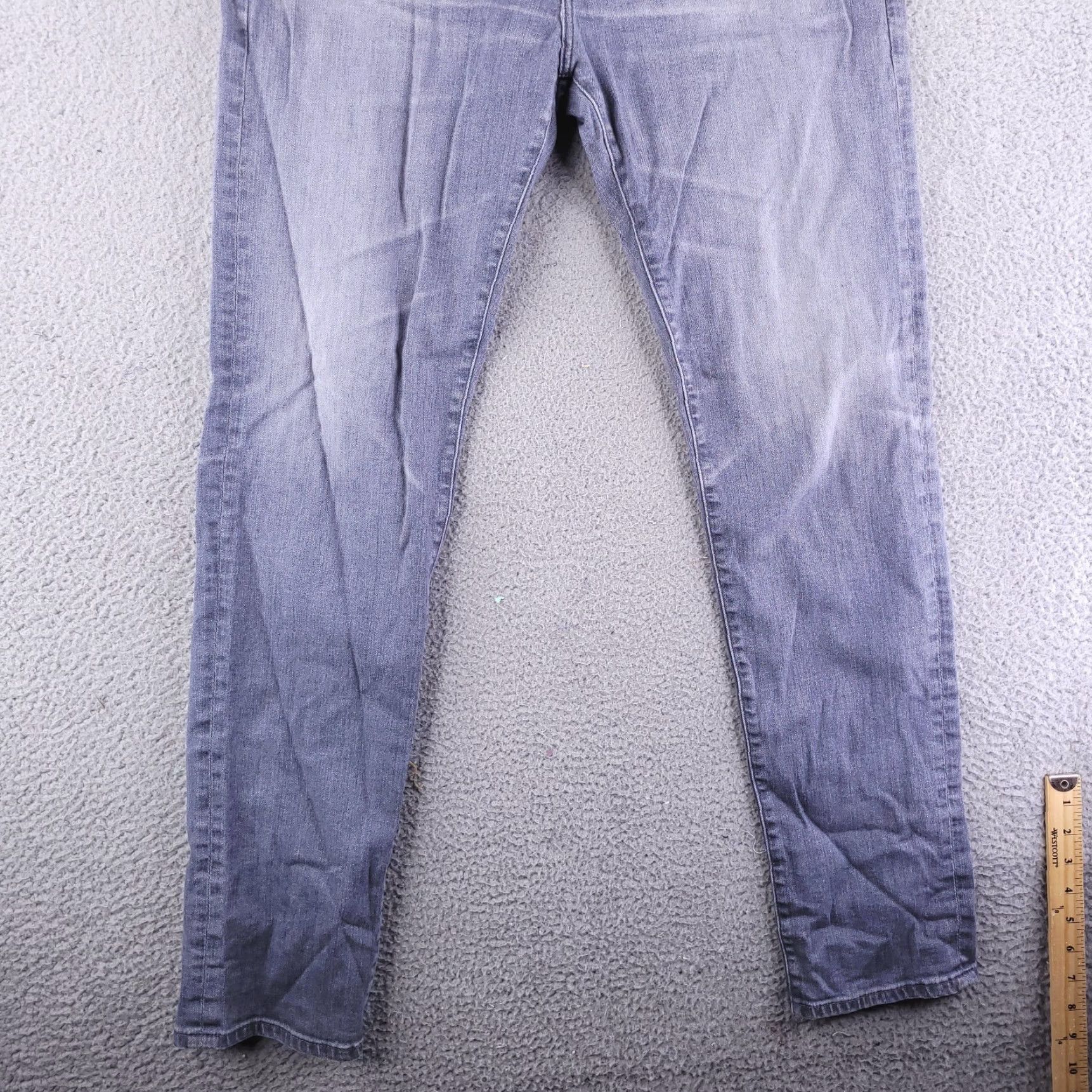 AG Jeans AG Jeans Slim Skinny The Tellis Mens Jeans 34x33 Gray Adriano Goldschmied 90s? Size US 34 / EU 50 - 2 Thumbnail