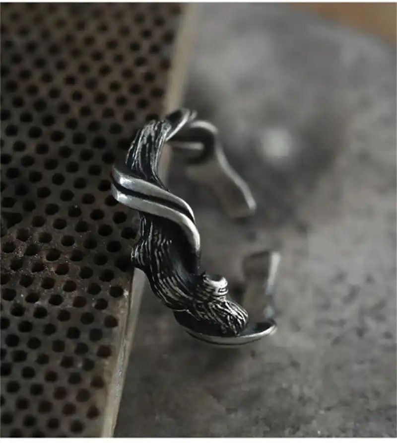 Jewelry × Vintage Vintage Floating Wood Design Ring Size ONE SIZE - 4 Thumbnail