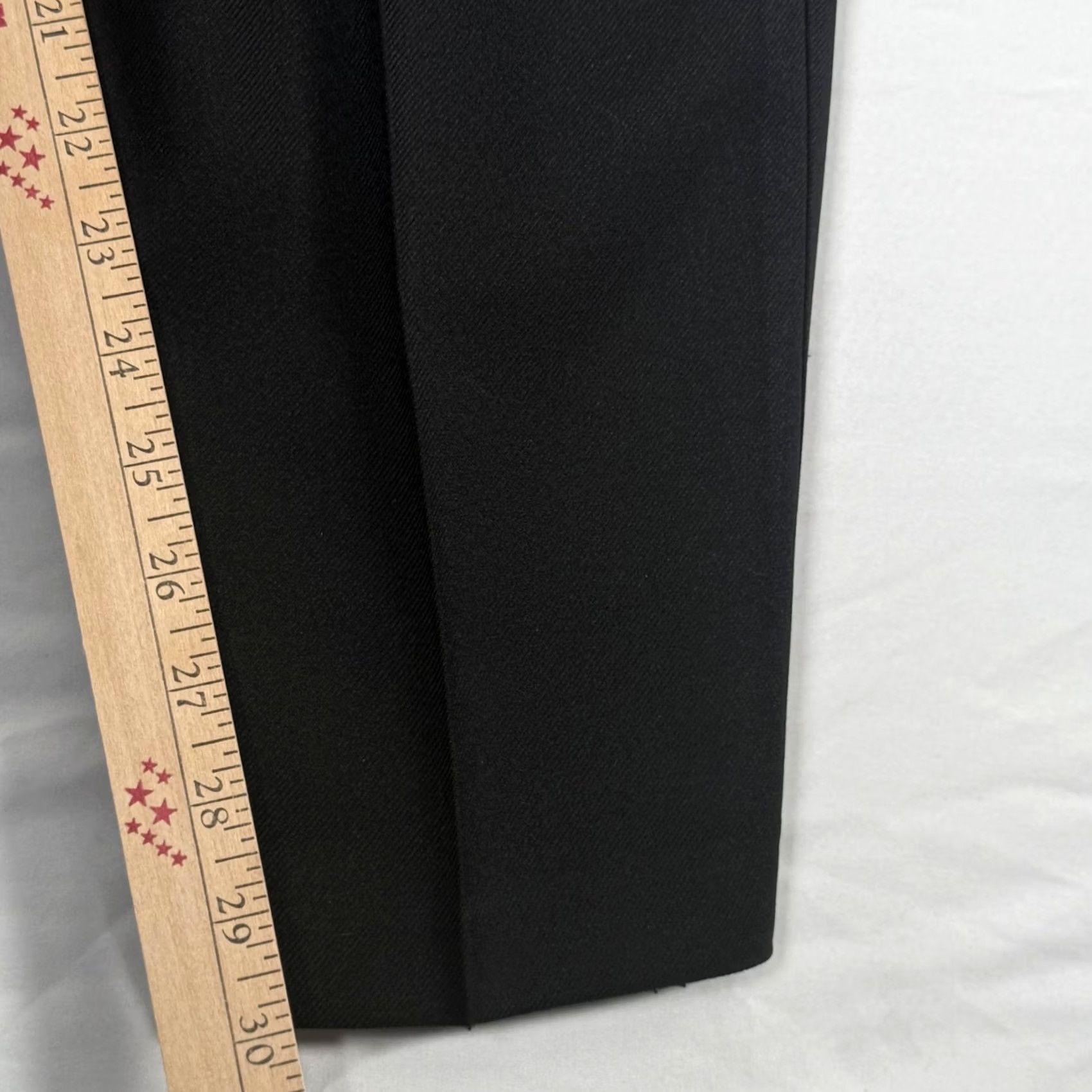 Levi's VINTAGE Levi's Dress Pants Women 14 Straight Leg Black Twill High Rise Career Workwear United States Pants Size 36" / US 14 / IT 50 - 7 Thumbnail