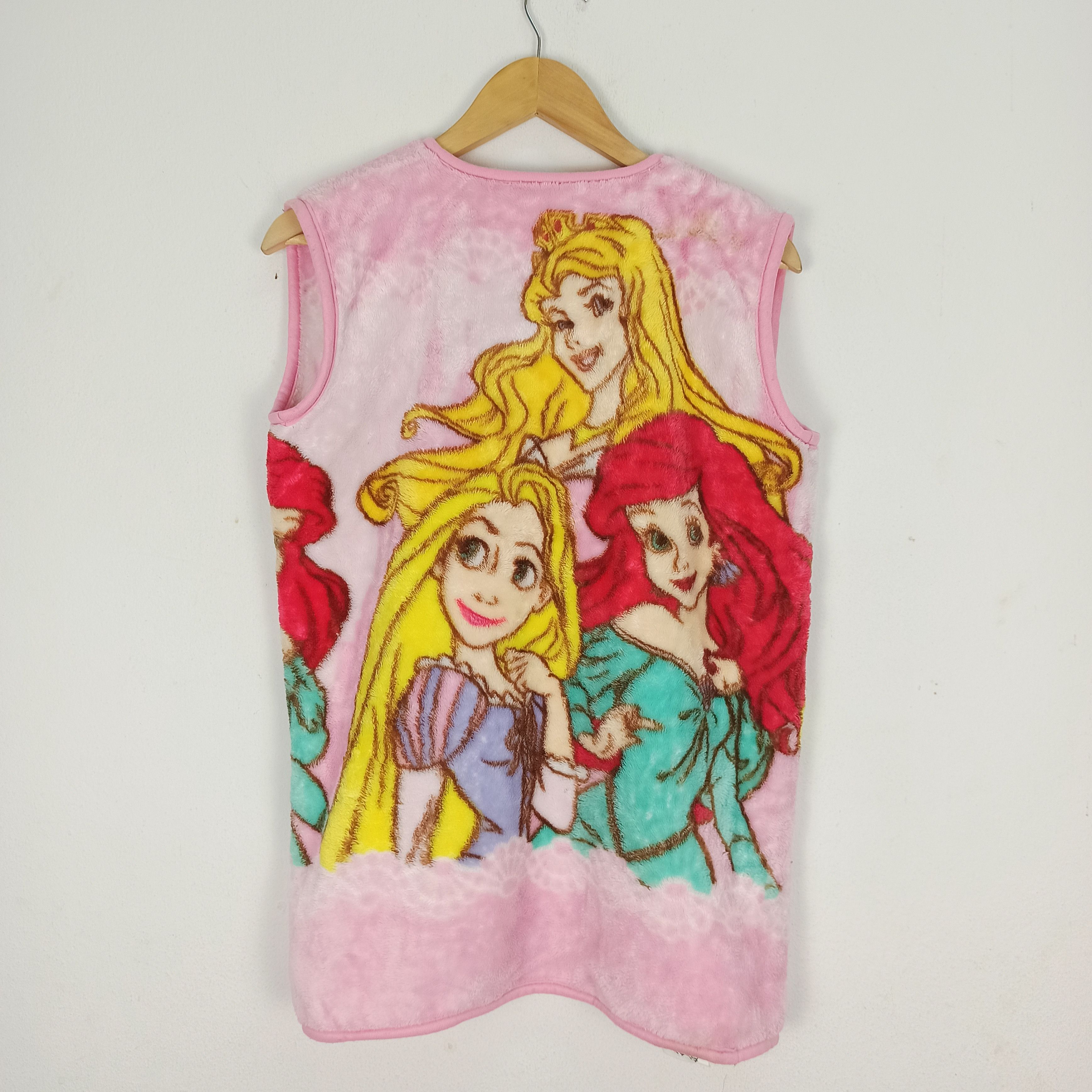 Cartoon Network Vintage Princess Characters Fleece Vest Disney Size US M / EU 48-50 / 2 - 3 Thumbnail
