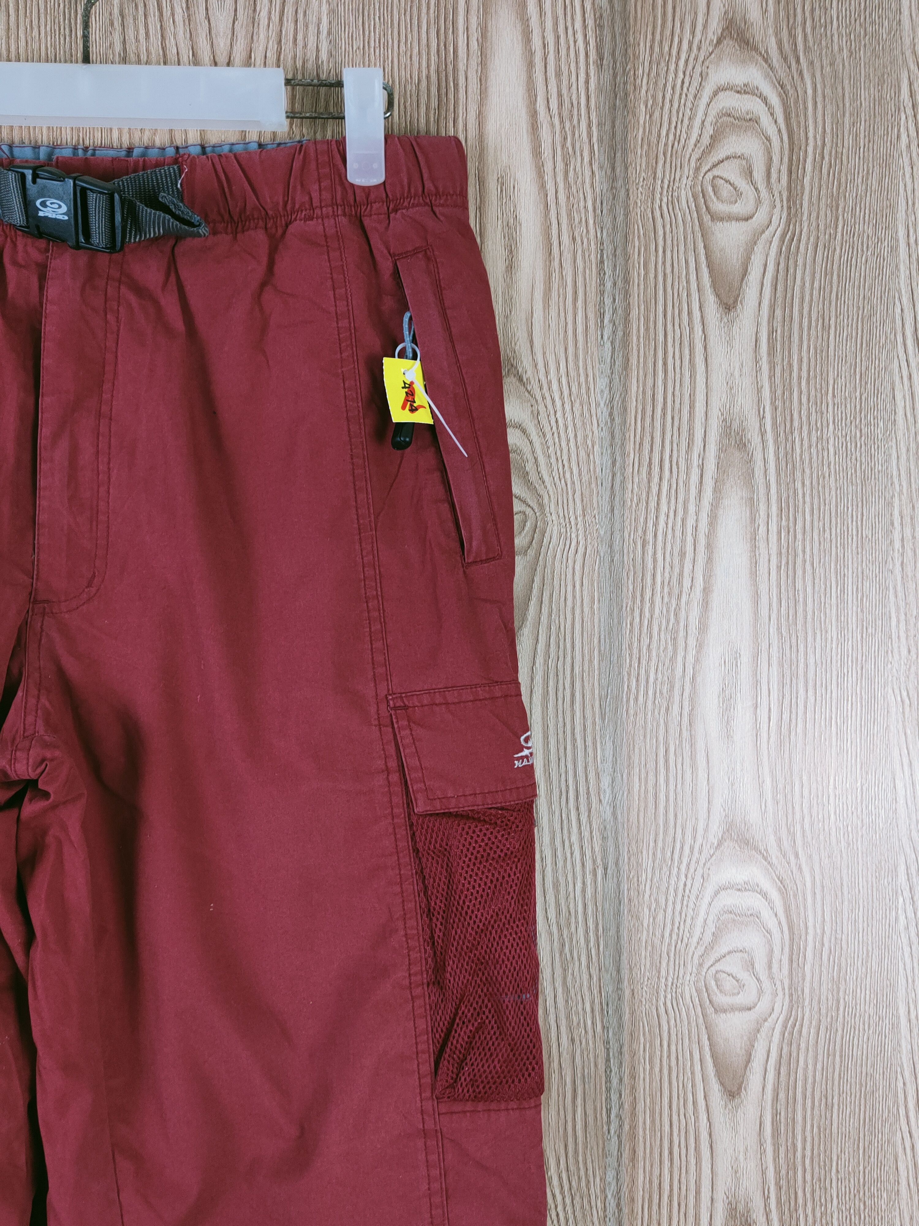 Japanese Brand Piko Red Multipocket sportwear surf Sweatpants #W391 Size US 31 - 6 Thumbnail