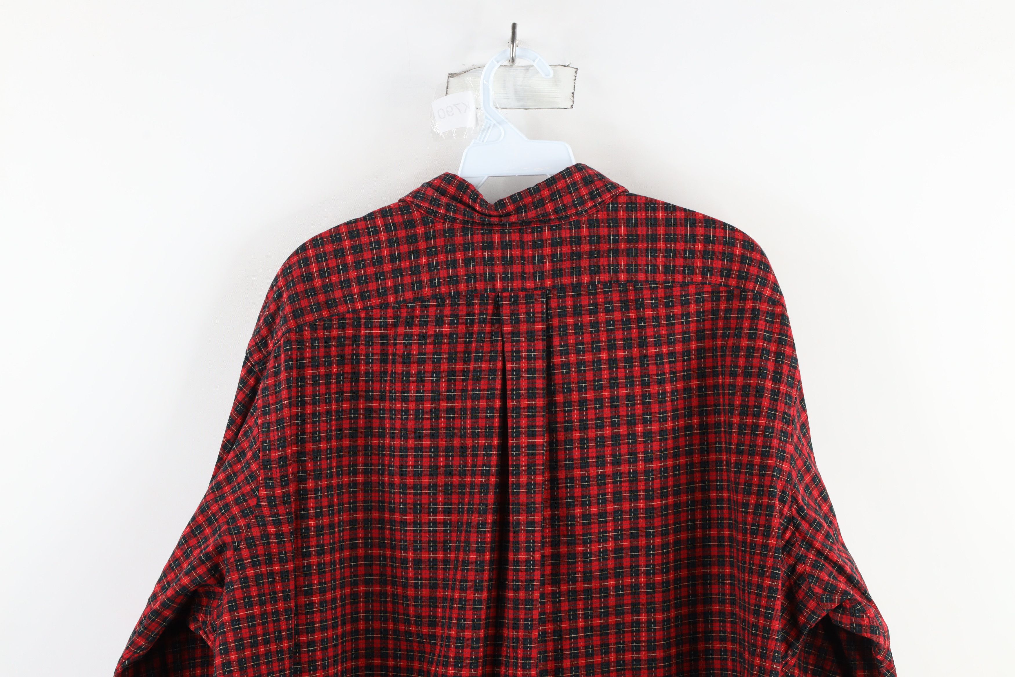 Ralph Lauren × Vintage Vintage 90s Ralph Lauren Fit Collared Button Down Shirt Size US XL / EU 56 / 4 - 8 Thumbnail