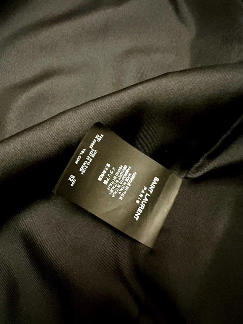 Saint Laurent Paris Saint Laurent Black Baseball Jacket-2506 Size US M / EU 48-50 / 2 - 7 Thumbnail