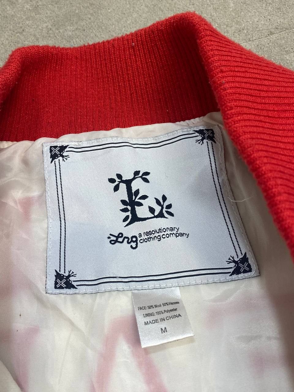 LRG Vintage LRG Tree Logo Wool Varsity Jacket Size US M / EU 48-50 / 2 - 21 Thumbnail