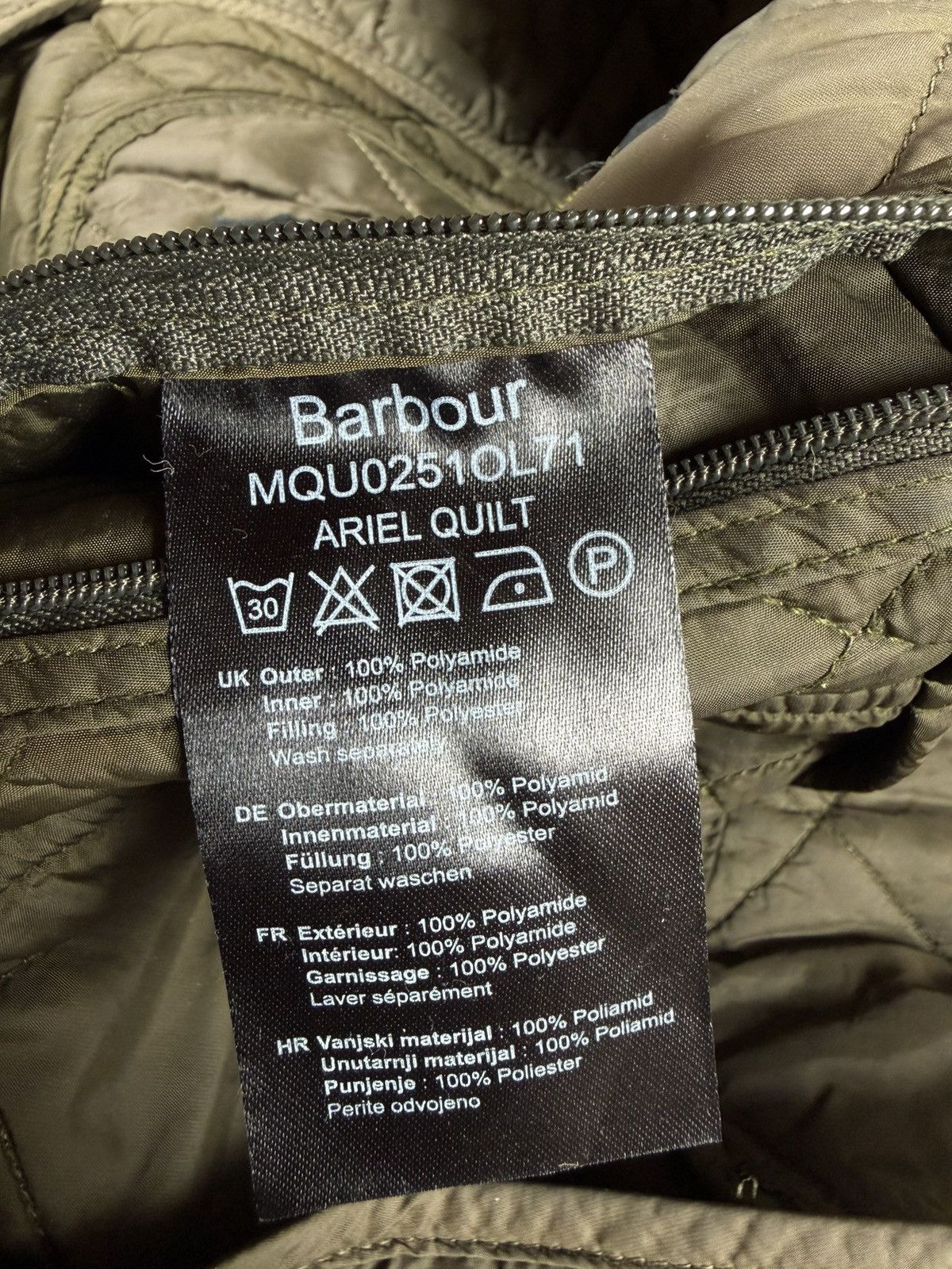 Barbour BARBOUR International Ariel Polarquilt Jacket Size L Size US L / EU 52-54 / 3 - 10 Thumbnail