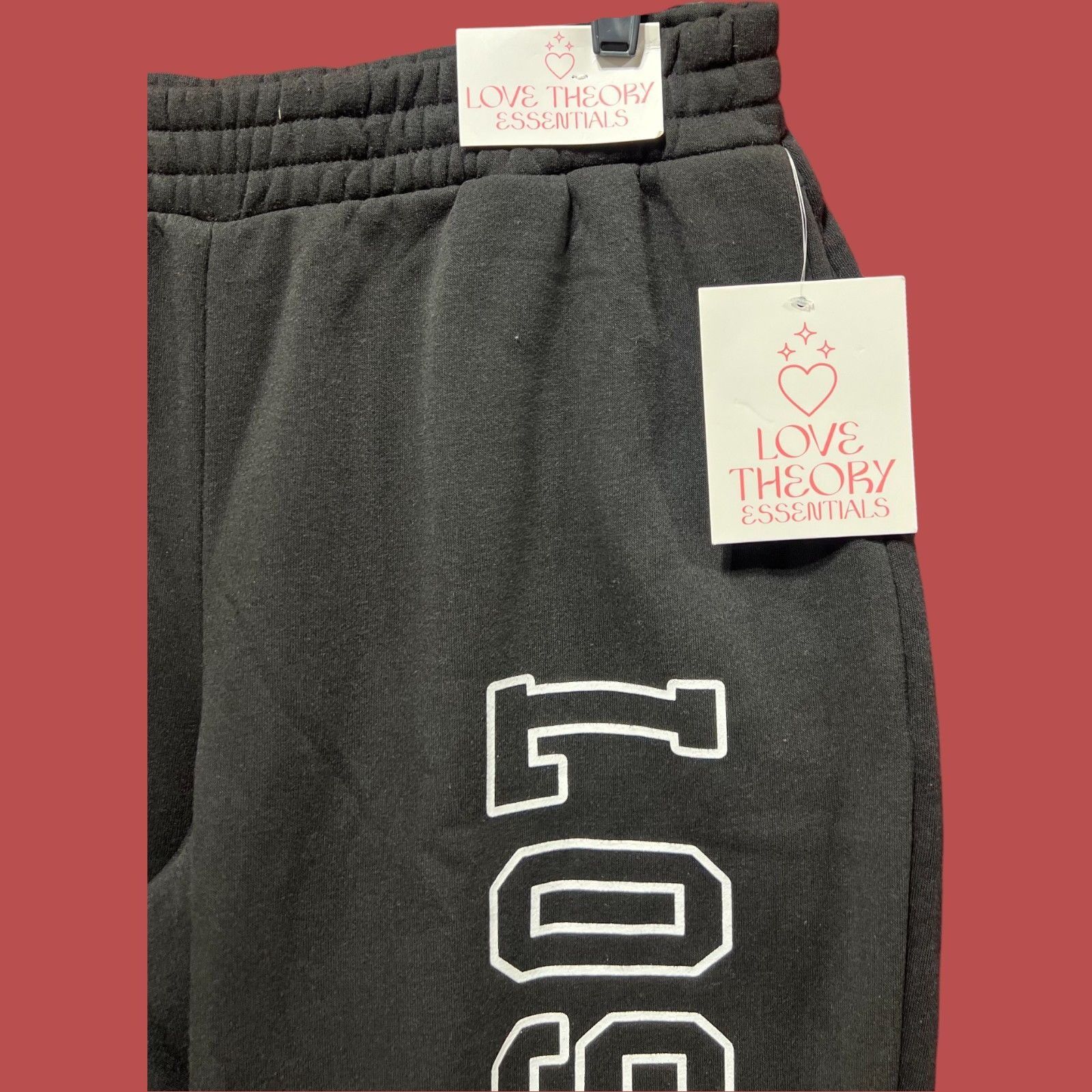 Other Love Theory - Women's Sweatpants - Black - Extra Large Size 34" / US 12 / IT 48 - 10 Thumbnail