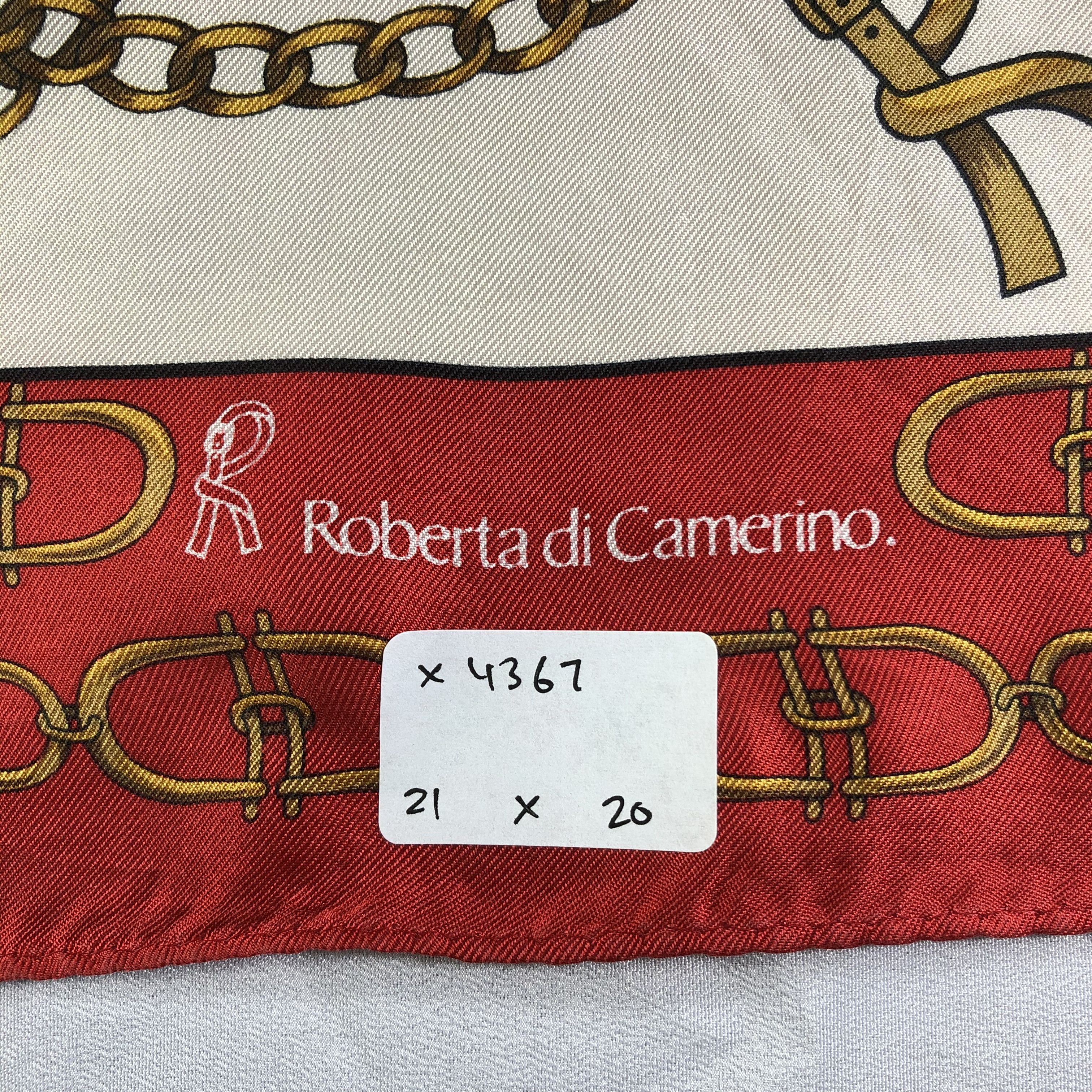 Roberta di Camerino × Vintage Vintage Roberta Di Camerino Silk Scarf Size ONE SIZE - 8 Thumbnail
