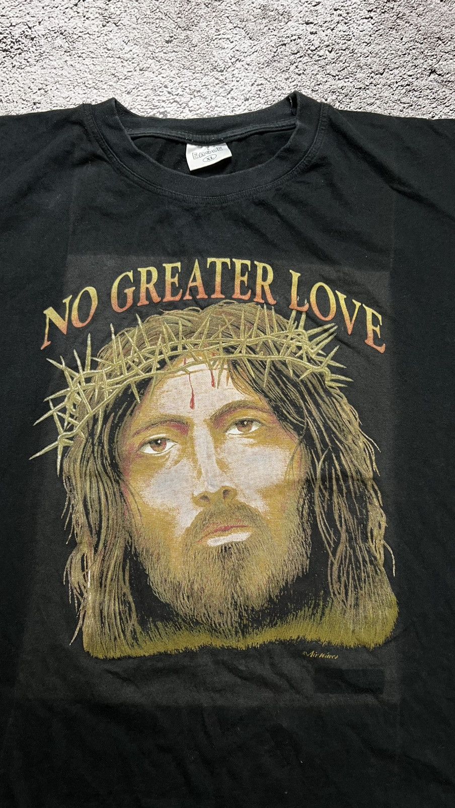 Other VTG 90’s Jesus Christ no greater love t shirt Size US XL / EU 56 / 4 - 3 Thumbnail
