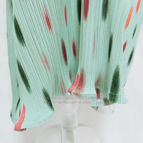 Issey Miyake Issey Miyake Green Dress Size M / US 6-8 / IT 42-44 - 4 Thumbnail