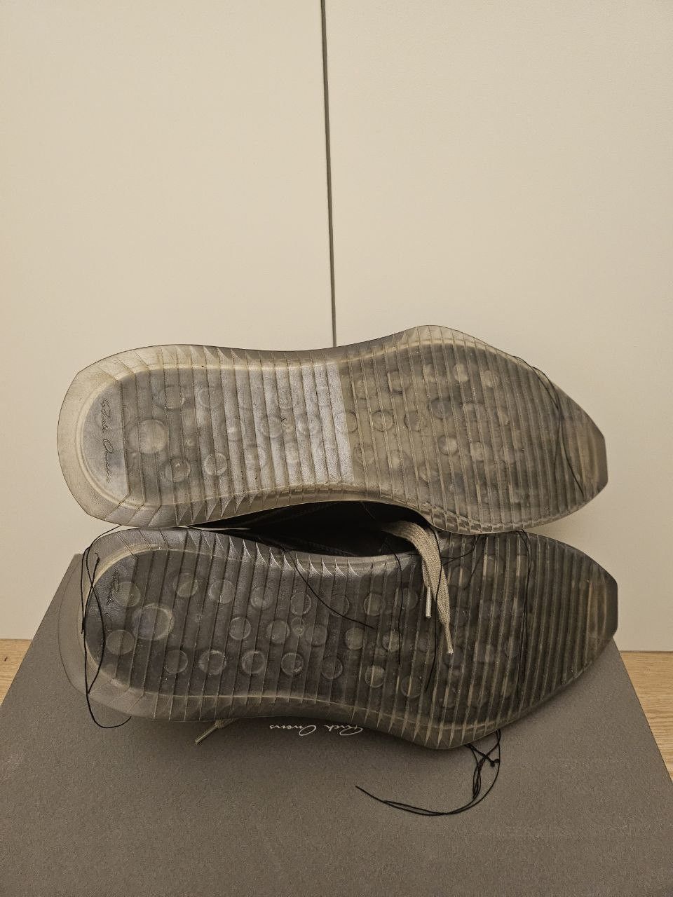 Rick Owens × Rick Owens Drkshdw SS19 Babel Swamp Blue Jay Vintage Runner Size US 7 / EU 40 - 4 Thumbnail