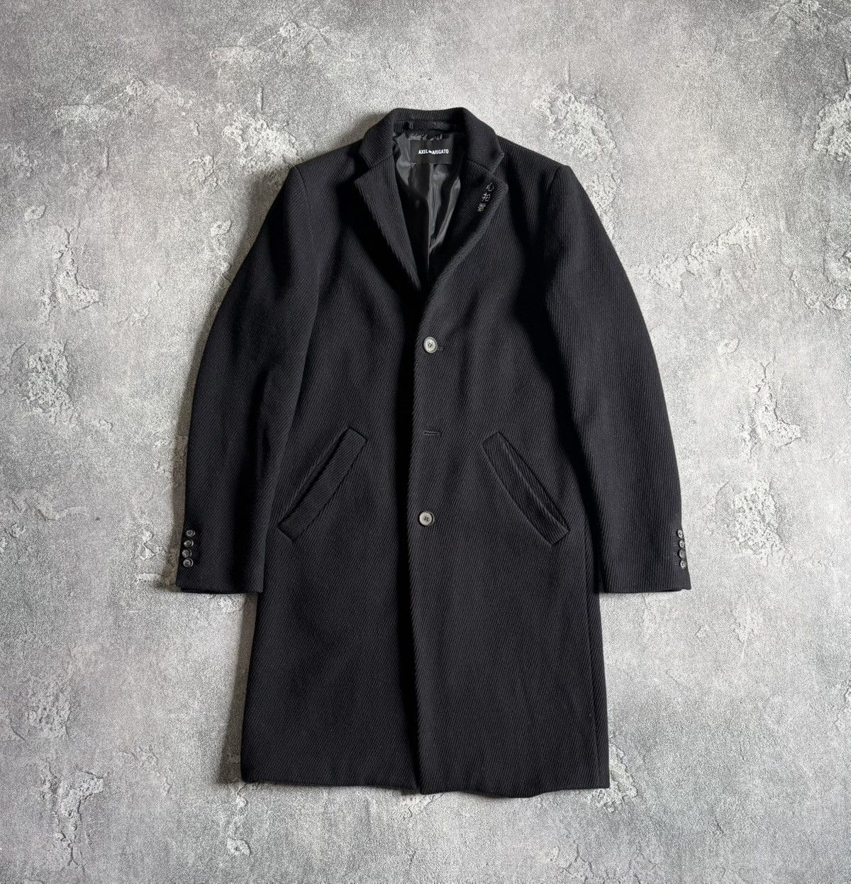 Axel Arigato × Designer Axel Arigato M button coat wool long jacket Japanese style Size US M / EU 48-50 / 2 - 4 Thumbnail
