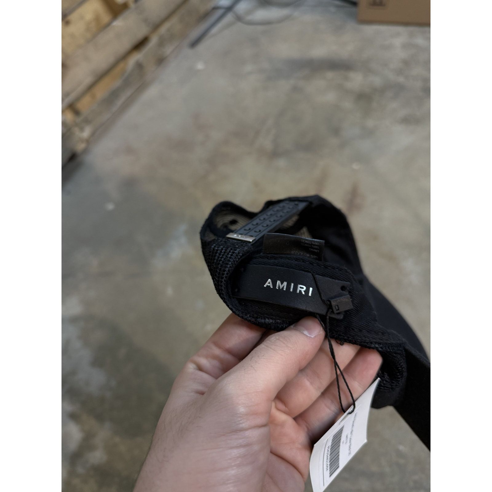 Amiri Amiri Beverly Hills Trucker Black Used OS Size ONE SIZE - 3 Thumbnail