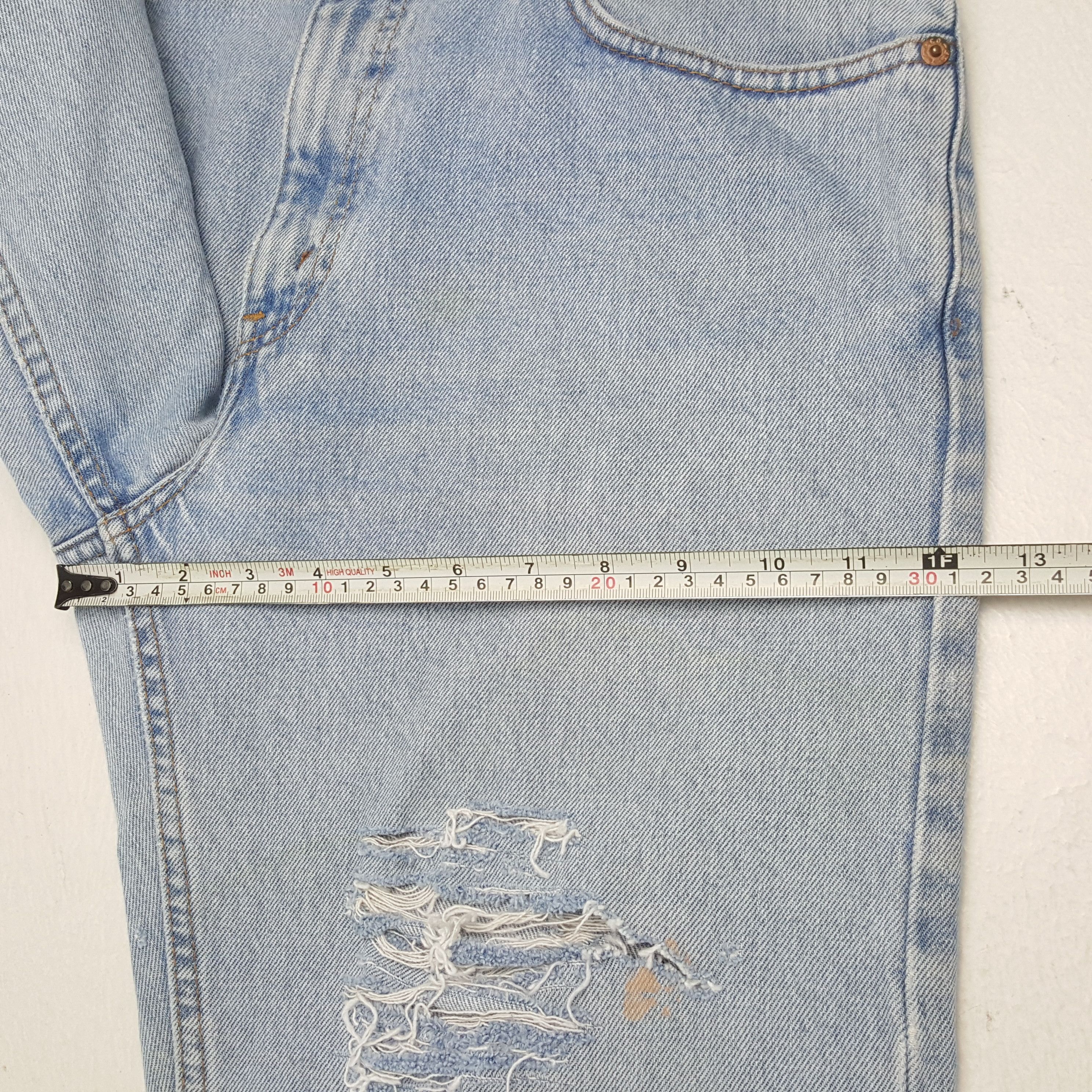 Levi's × Levi's Vintage Clothing × Vintage Vintage LEVI'S Kurt Cobain Style Distressed Jean Size US 32 / EU 48 - 9 Thumbnail