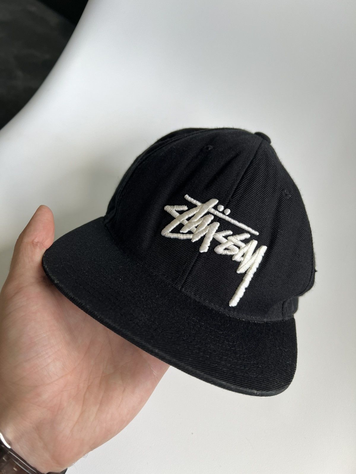 Stussy × Vintage Vintage Stussy Snapback Cap Men’s Trucker Hat Big Logo Y2K Size ONE SIZE - 17 Thumbnail