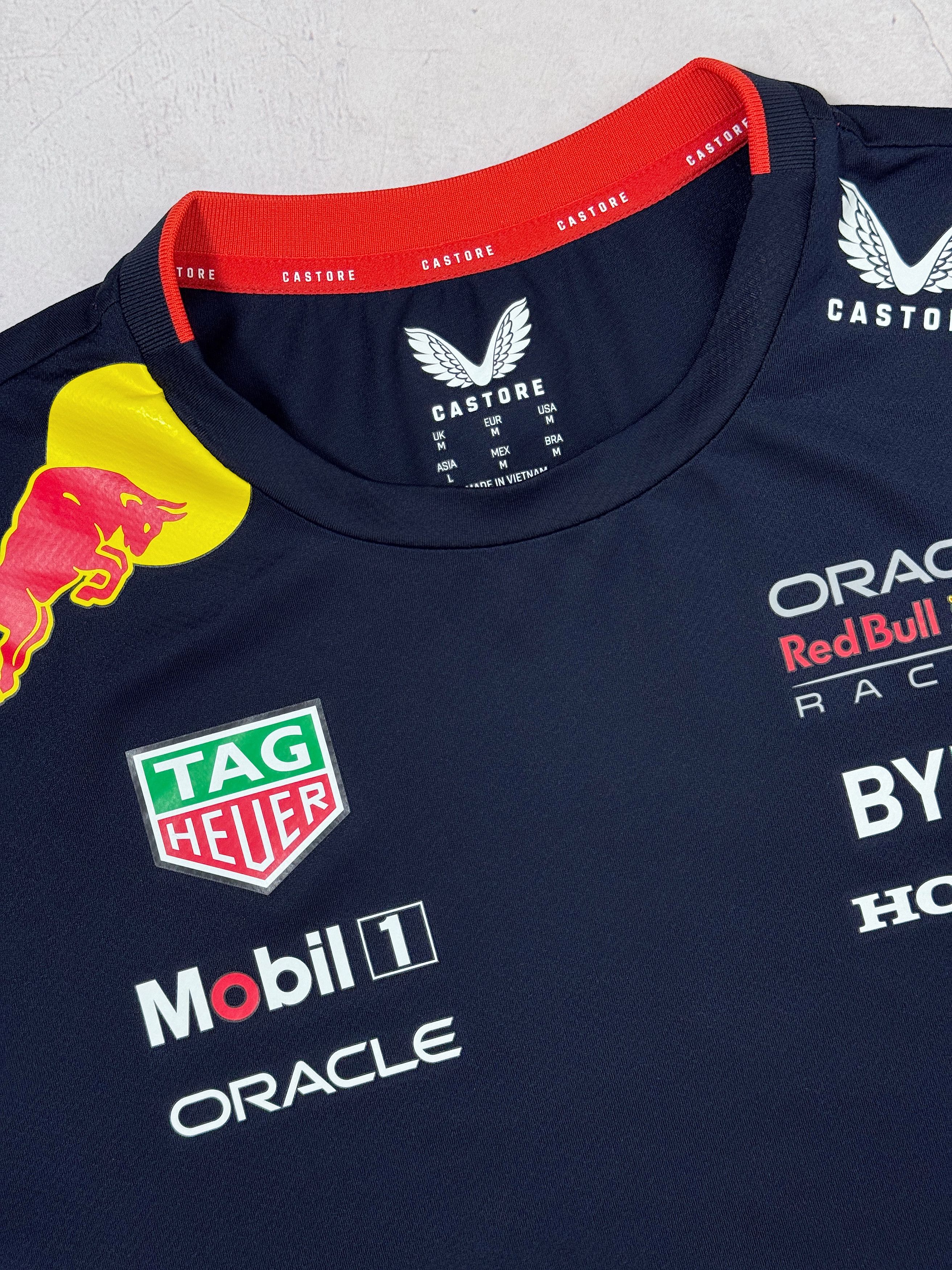 Castore 2024 Oracle Red Bull Racing Formula1 Team T-Shirt by Castore Size US M / EU 48-50 / 2 - 9 Thumbnail
