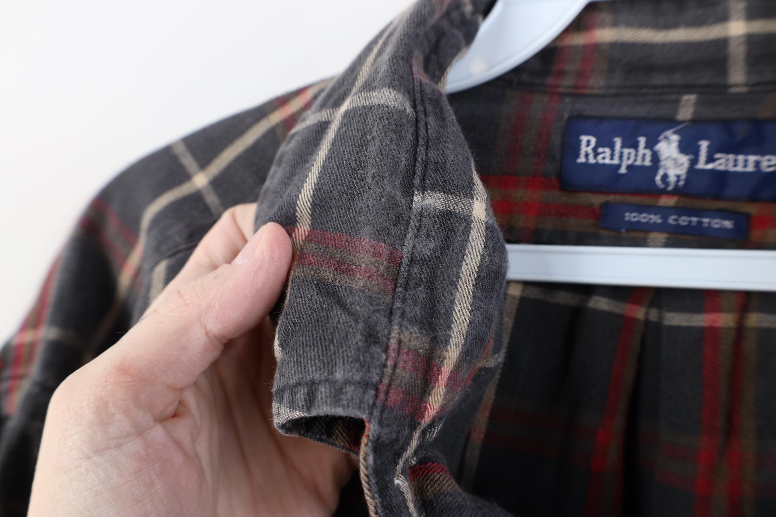 Polo Ralph Lauren Vintage 90s Ralph Lauren Collared Button Down Shirt Plaid Size US XL / EU 56 / 4 - 10 Thumbnail