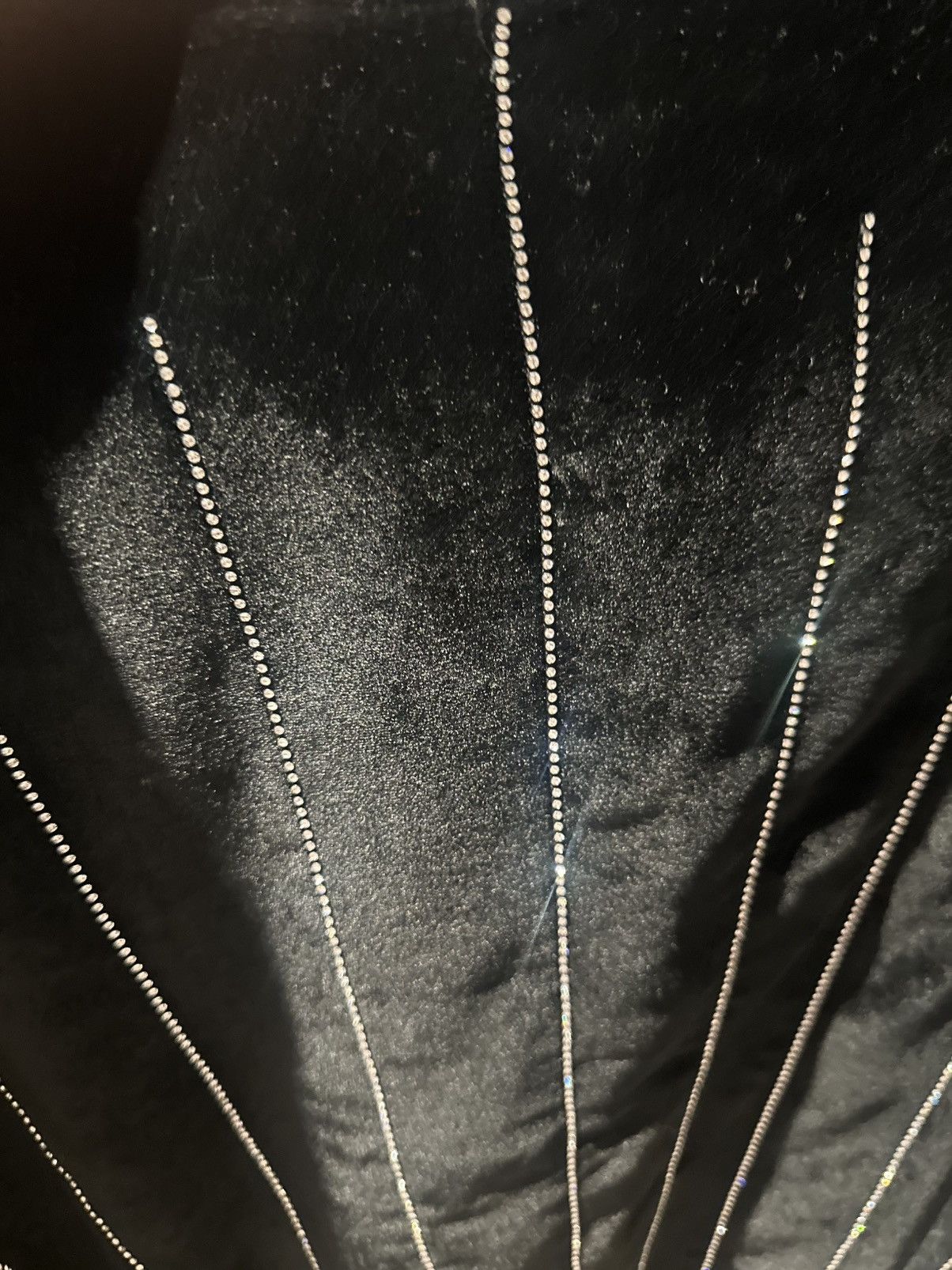 Saint Laurent Paris Saint Laurent Paris FW15 Rhinestone Ray Jacket Size US L / EU 52-54 / 3 - 3 Thumbnail