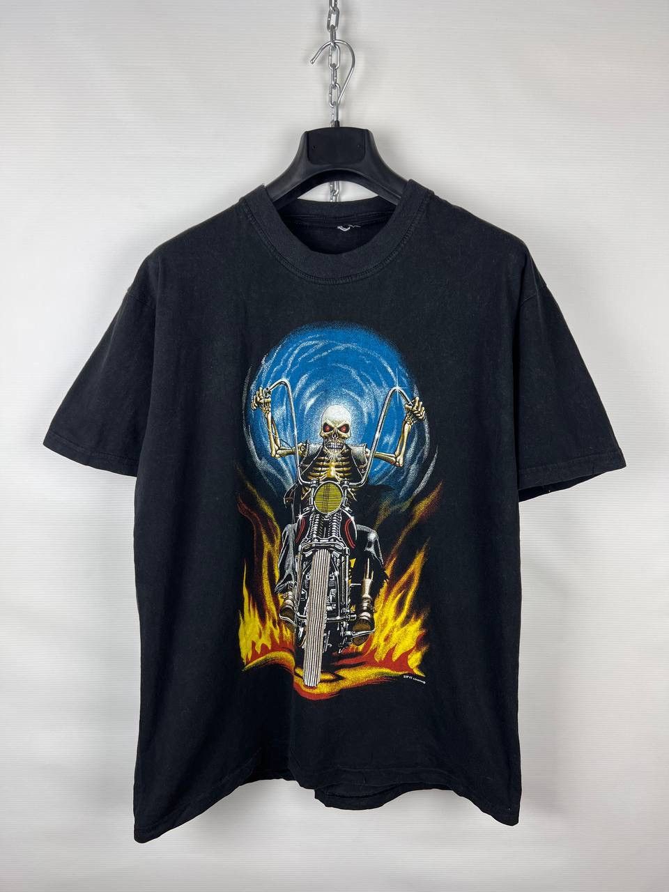 Other Zip It London 90s skeleton bike t-shirts size M Size US M / EU 48-50 / 2 - 1 Thumbnail