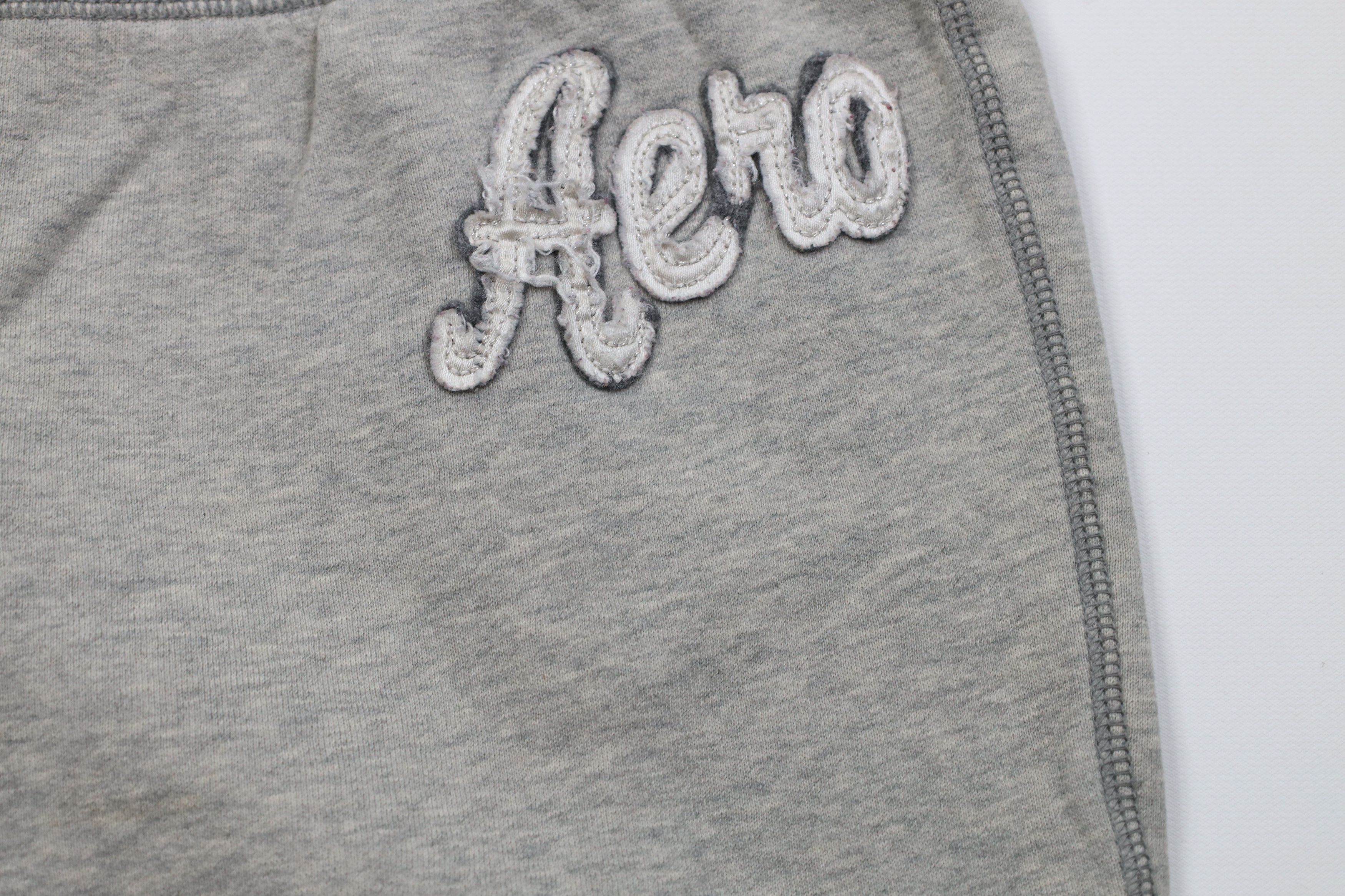 Aeropostale Vintage 90s Y2K Aeropostale Babydoll Wide Leg Sweatpants Size 34" / US 12 / IT 48 - 9 Thumbnail