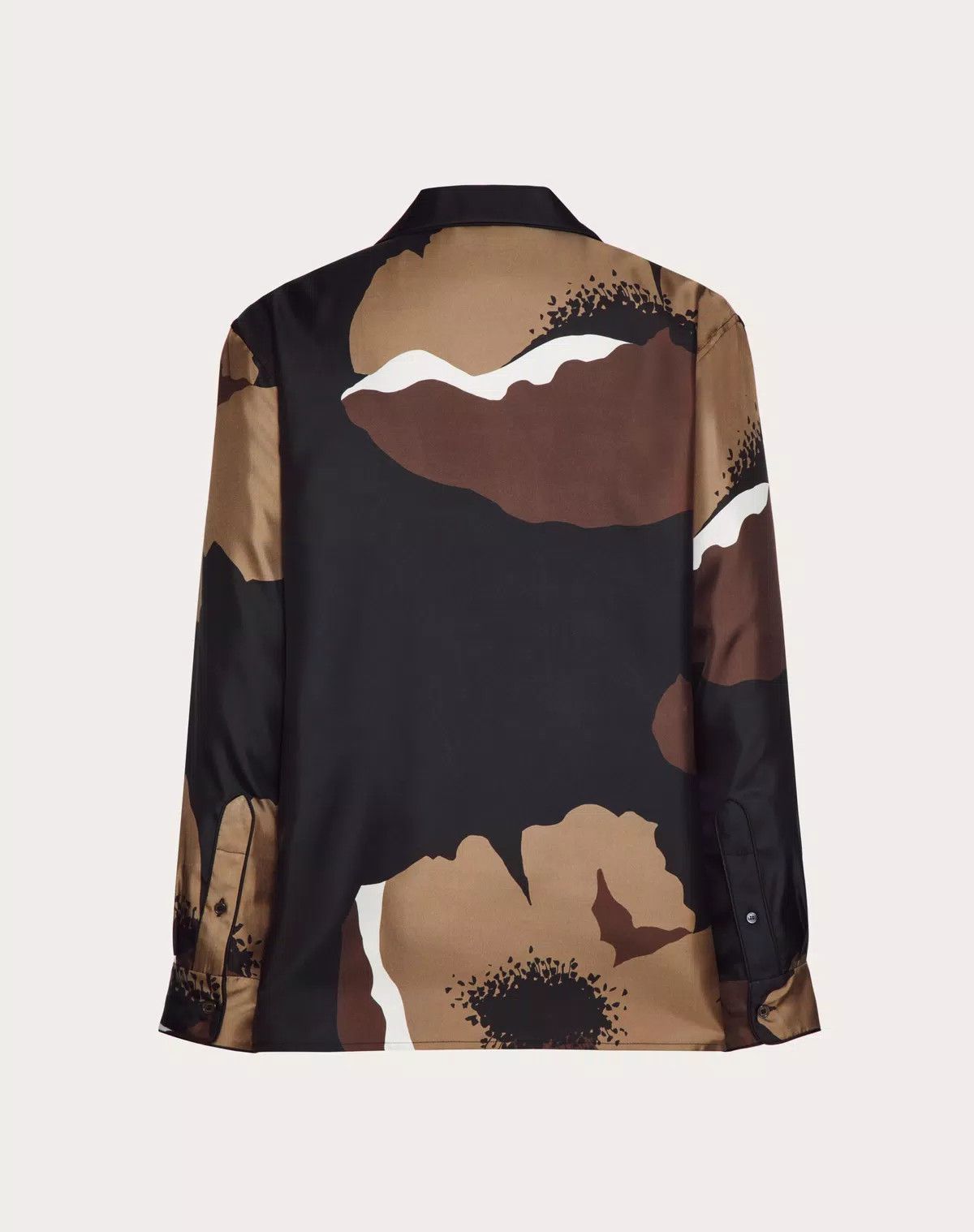 Valentino oc11z0725 Silk Twill Pyjama Shirt in Multicolor Size US S / EU 44-46 / 1 - 2 Thumbnail