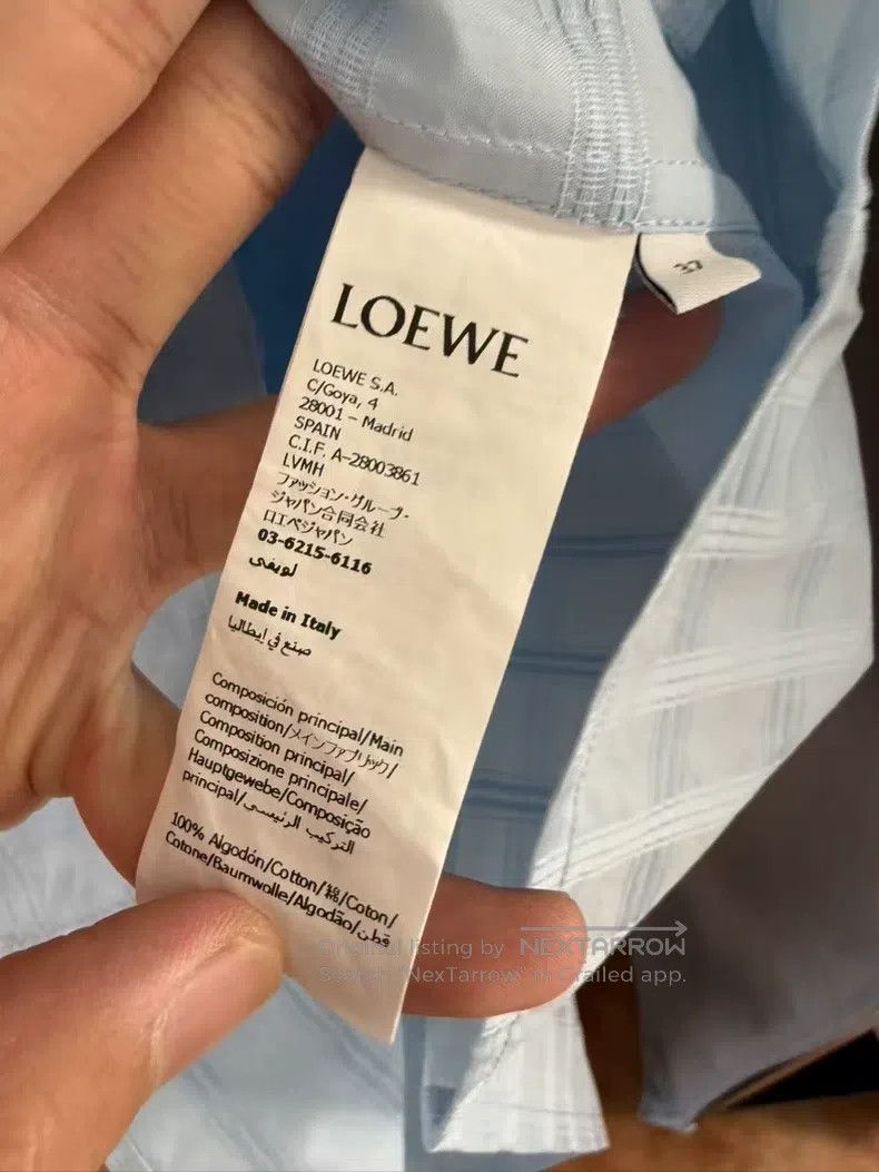 Loewe LOEWE size 37 Short Sleeve Shirt Size M / US 6-8 / IT 42-44 - 4 Thumbnail