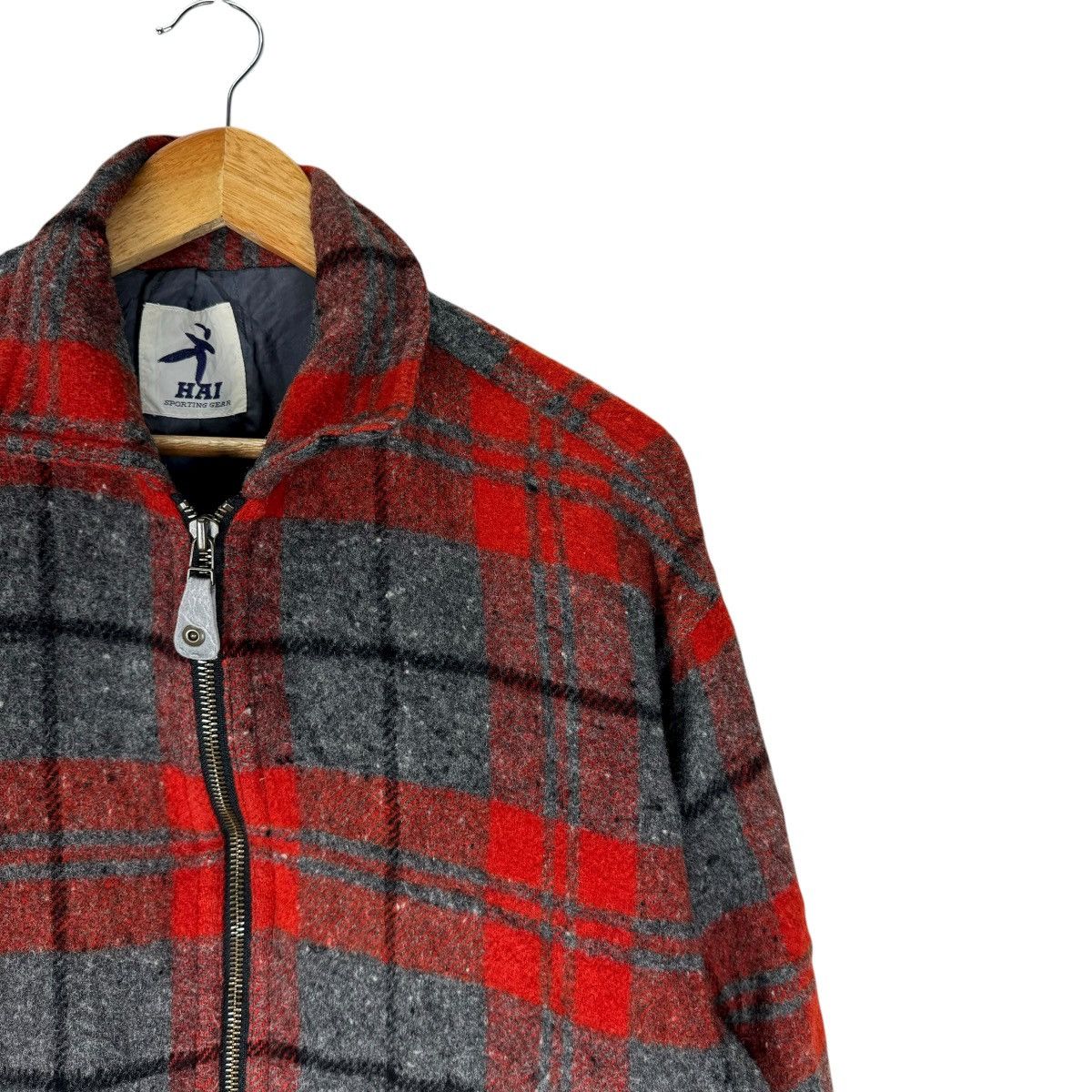 Hai Sporting Gear ☀️HAI SPORTING GEAR IS RED TARTAN JACKET Size M / US 6-8 / IT 42-44 - 4 Thumbnail