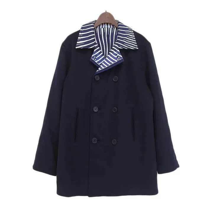 Hermes hermes double-breasted coat silk size L Size US L / EU 52-54 / 3 - 1 Thumbnail