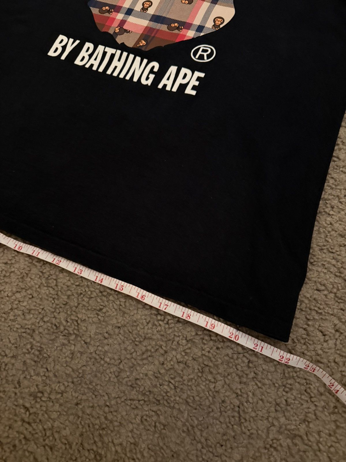 Bape BAPE A Bathing Ape Check by Bathing Tee (L) Size US XL / EU 56 / 4 - 8 Thumbnail