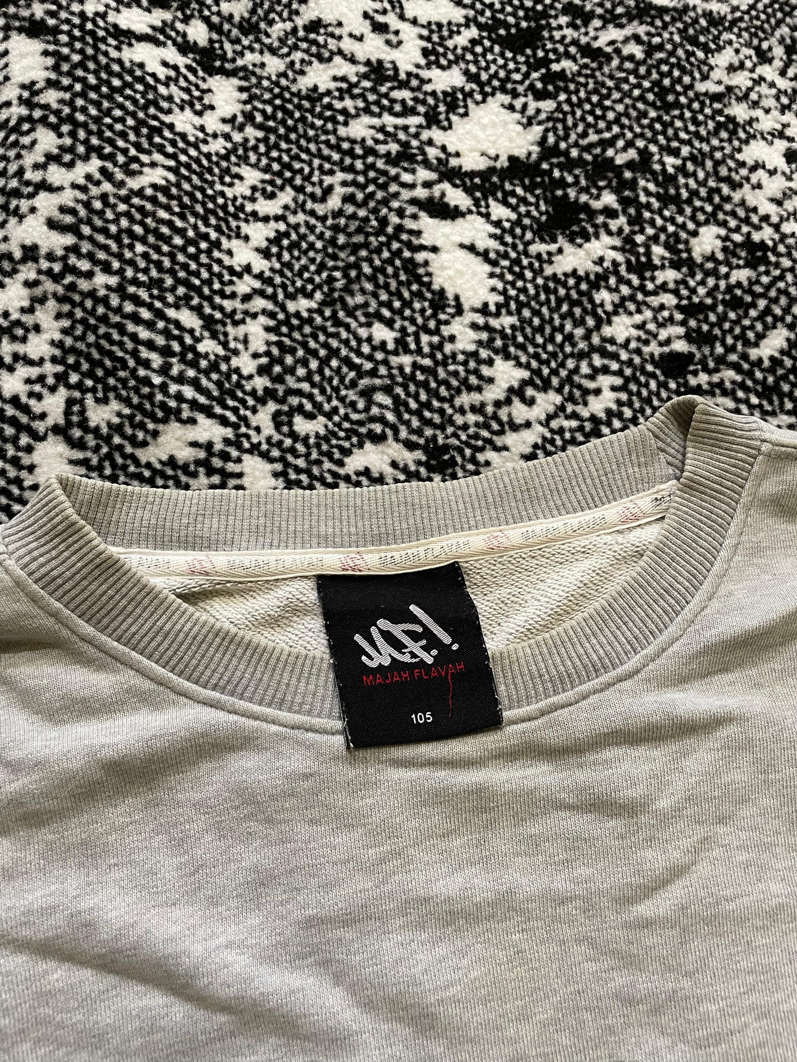 Vintage MAJAH FLAVAH Oversized Hip-Hop Sweater Size US XL / EU 56 / 4 - 7 Thumbnail