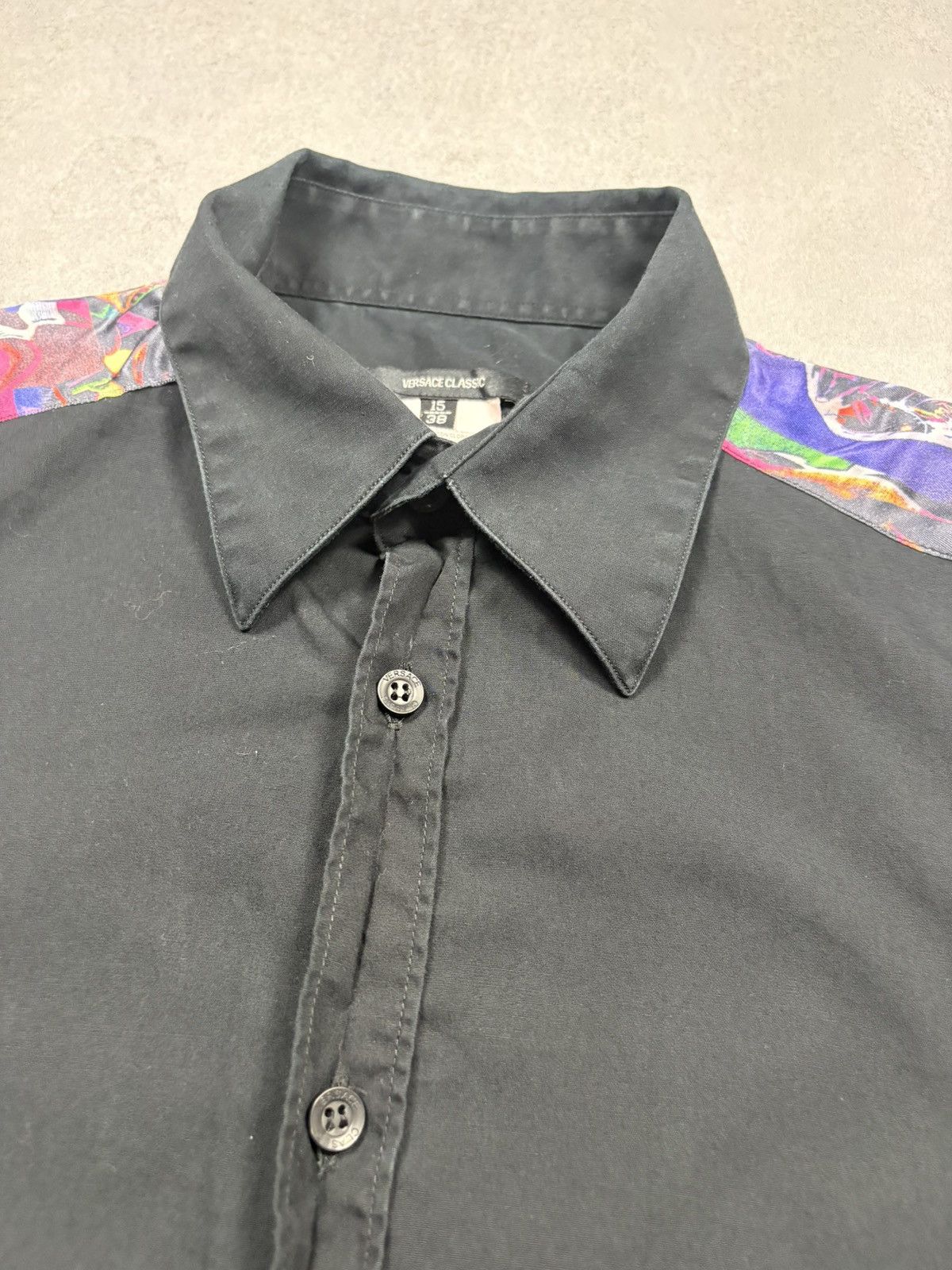 Versace Versace Classic 90s Art Panel Shirt Graphic Inserts Archive Size US M / EU 48-50 / 2 - 11 Thumbnail
