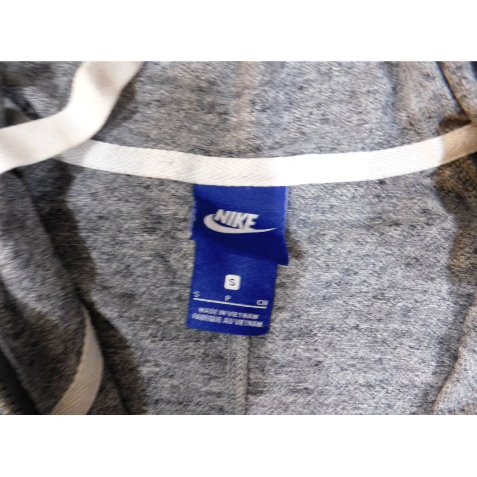 Nike Nike Hoodie Women S Gray Full Zip Logo Swoosh Knit Casual Sportswear Size S / US 4 / IT 40 - 5 Thumbnail