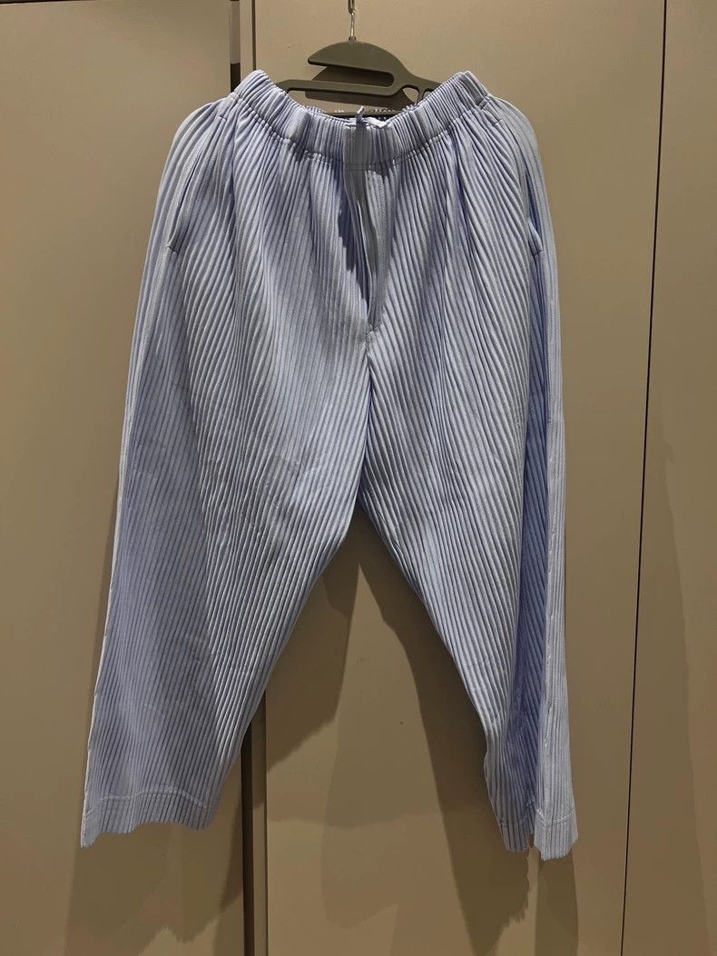 Issey Miyake Issey Miyake Light blue trousers Size 42" / US 20 - 1 Thumbnail