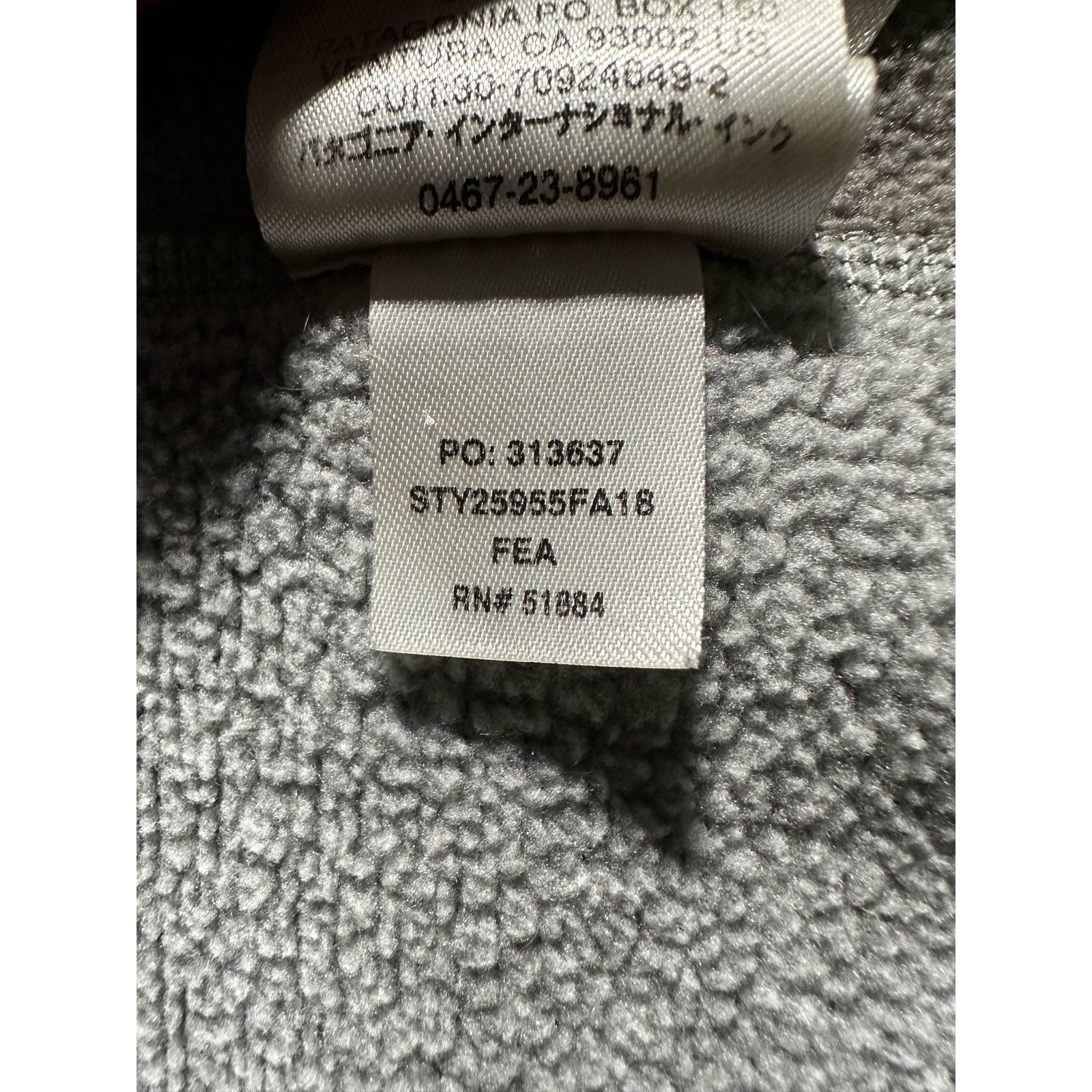 Patagonia Patagonia Men’s Grey Better Sweater Full Zip Vest Large Size US L / EU 52-54 / 3 - 10 Thumbnail