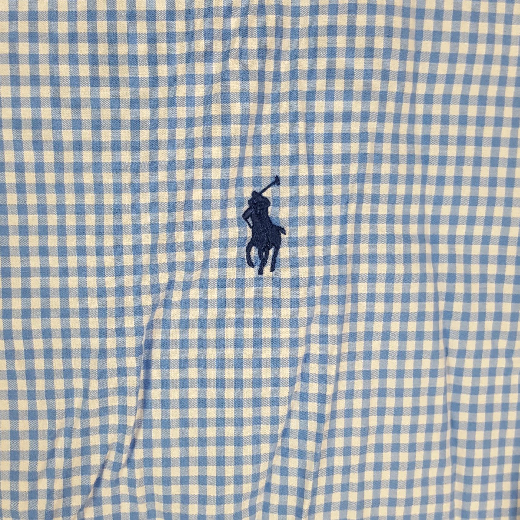 Ralph Lauren VINTAGE Ralph Lauren Men’s Button-Down Shirt XL Blue Plaid Collared Gingham 90s Workwear Casual Dress Size US XL / EU 56 / 4 - 3 Thumbnail