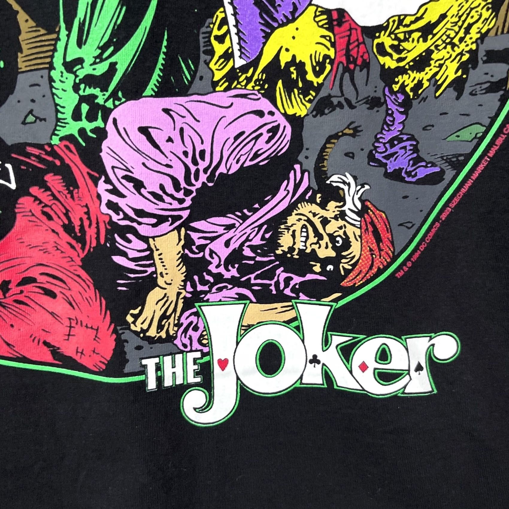 Market Pirate Joker Shirt Mens Large Black Szechuan Market Streetwear DC Boot Pullover Size US L / EU 52-54 / 3 - 5 Thumbnail
